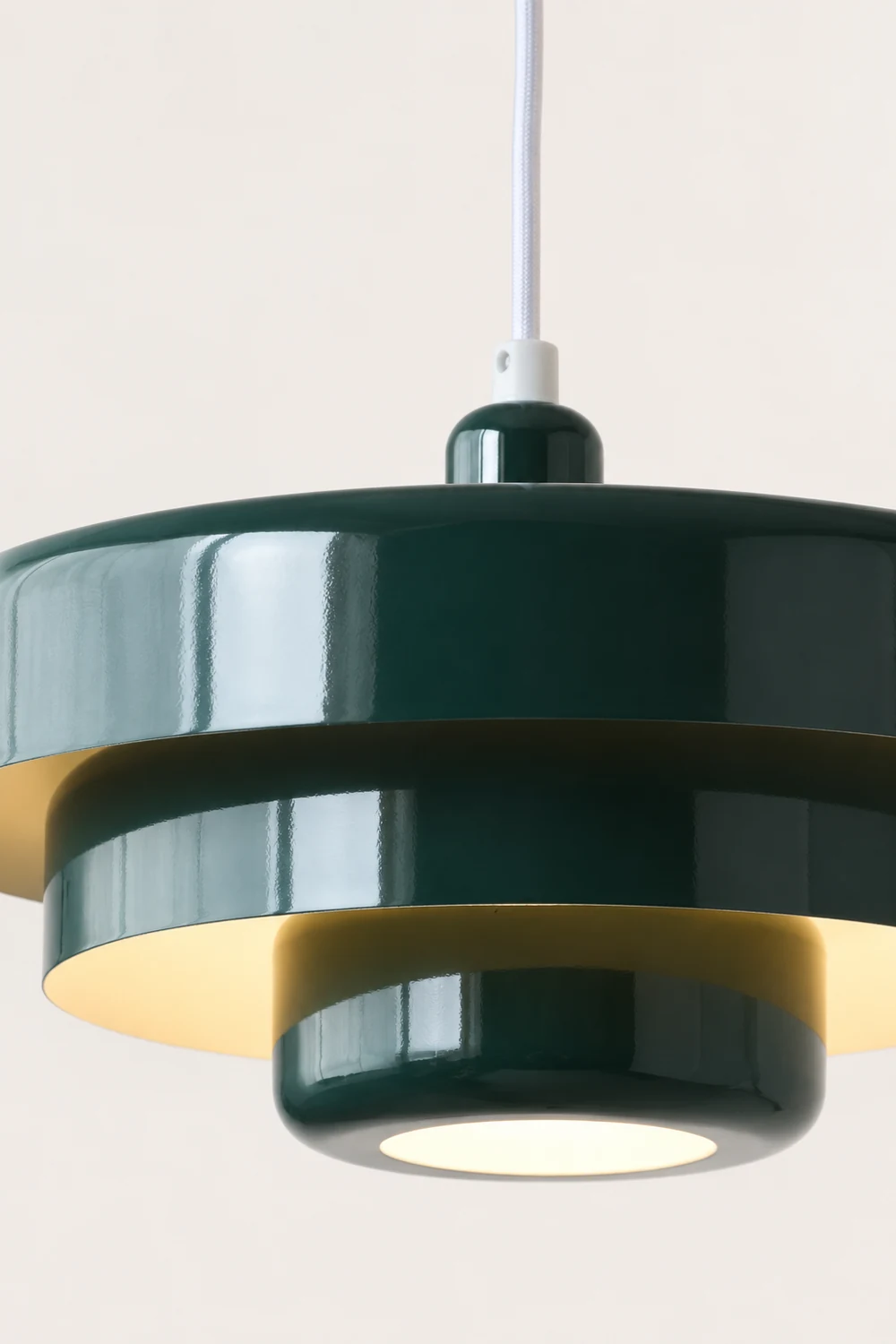 Morandi Modern LED Pendant Light OrangeMetal Living Room/Kitchen - Lumpaz
