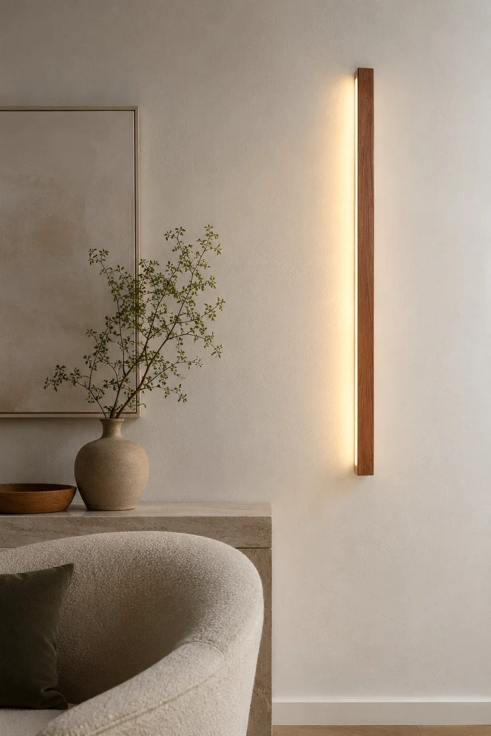 Ozawa Wall Lamp Dimmable, 23.5"/31.5"/39.3"/47.2" - Lumpaz