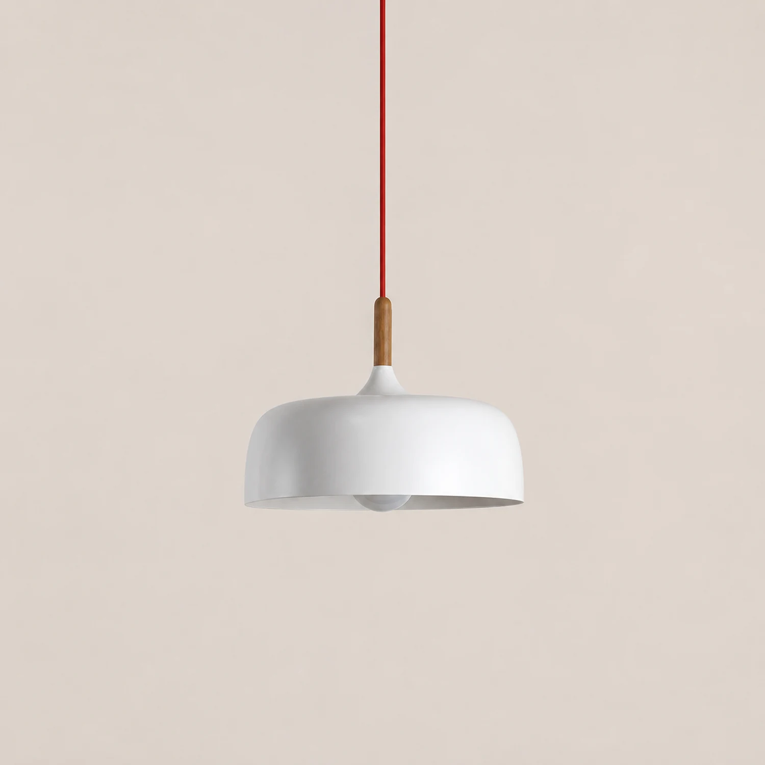 Leilani Modern Pendant Light Dome Macaron Metal Dining Room - Lumpaz