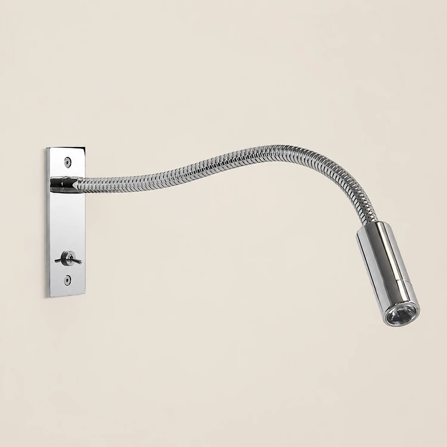 Orr Minimalist Reading Adjustable Spotlight Wall Lamp, Bronze/Nickel/Chrome - Lumpaz