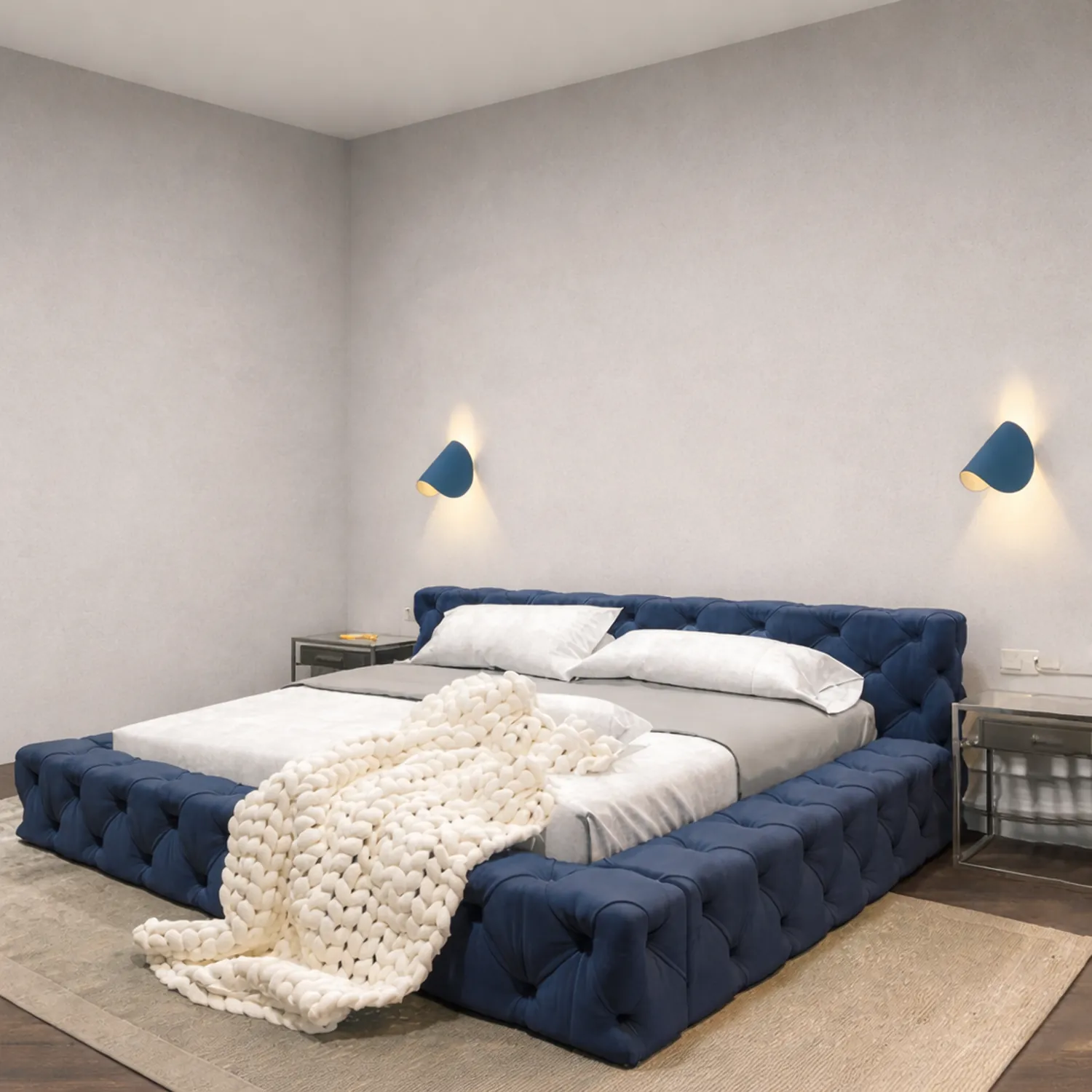 Eveline LED Wall Reading Lamp 360° Rotatable, Bedside & Living Room - Lumpaz