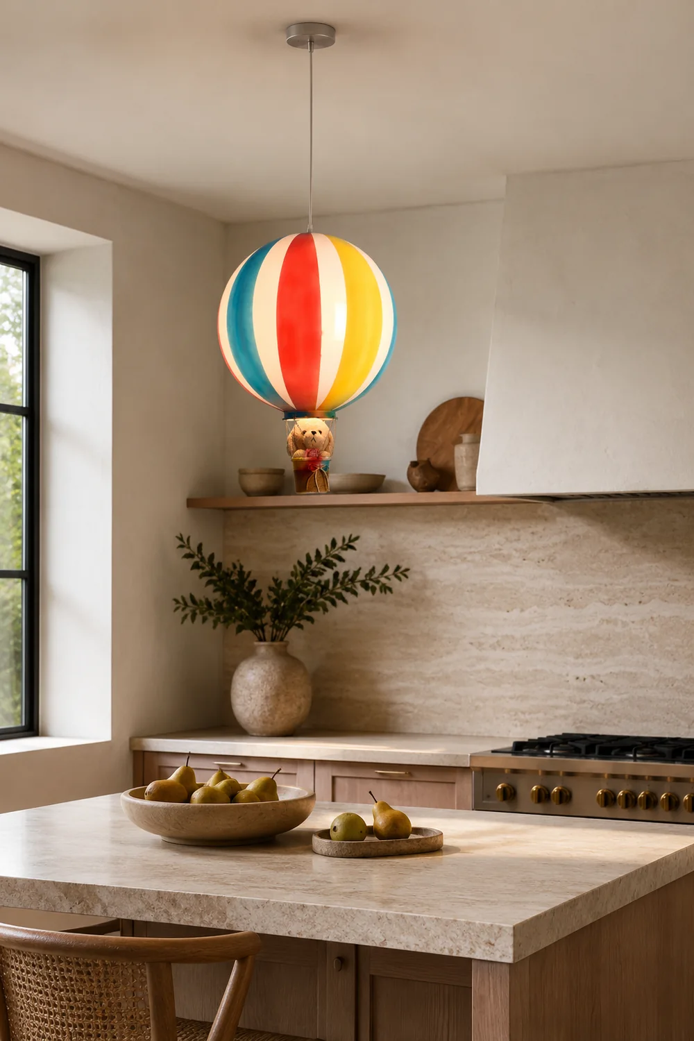 Nordic Creative Colorful Balloon Acrylic Pendant Light, Bedroom - Lumpaz
