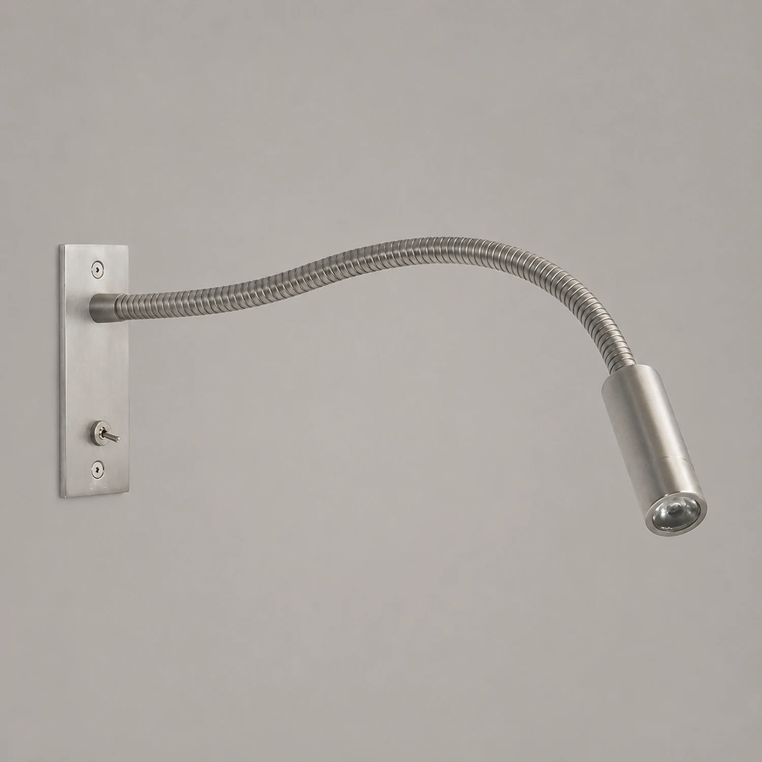 Orr Minimalist Reading Adjustable Spotlight Wall Lamp, Bronze/Nickel/Chrome - Lumpaz