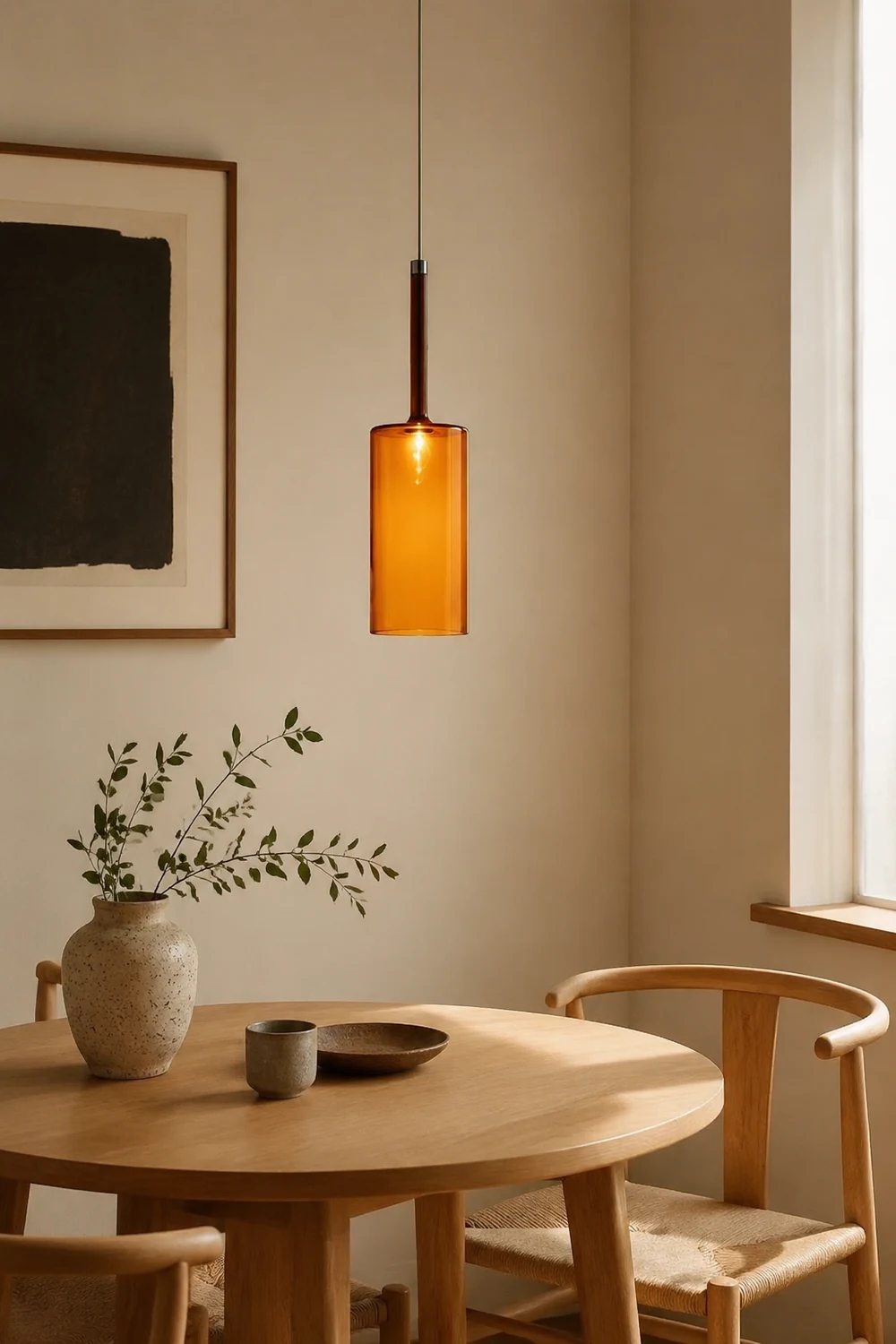 Hailie Minimalist Modern Glass LED Pendant Light 3 Style - Lumpaz