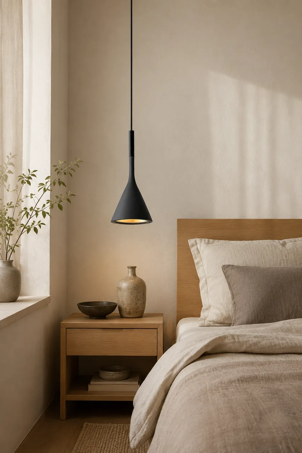 Morandi Modern Pendant Light, Triangle - Lumpaz