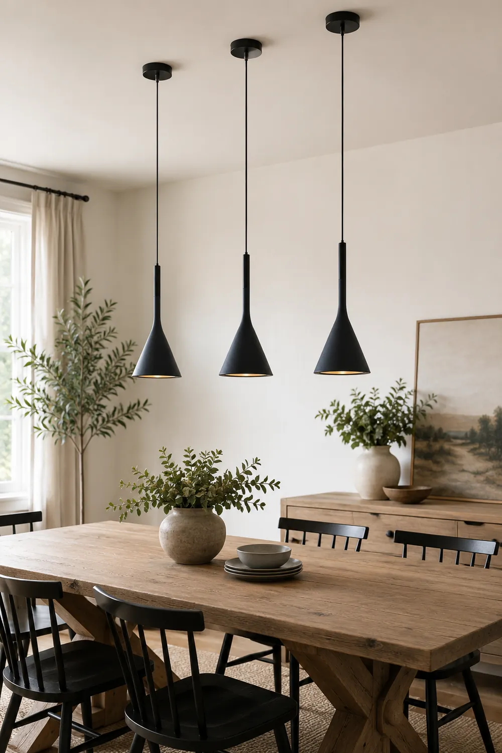 Morandi Modern Pendant Light, Triangle - Lumpaz