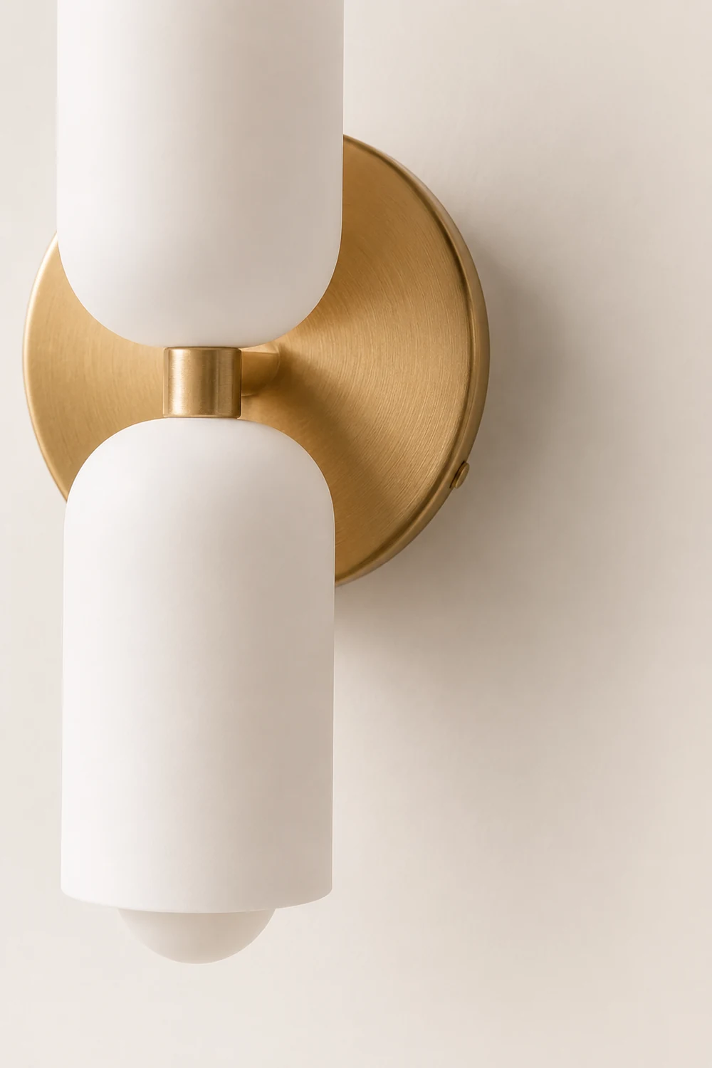 Morandi Modern LED Wall Lamp Gold Black Living Room Bedroom - Lumpaz