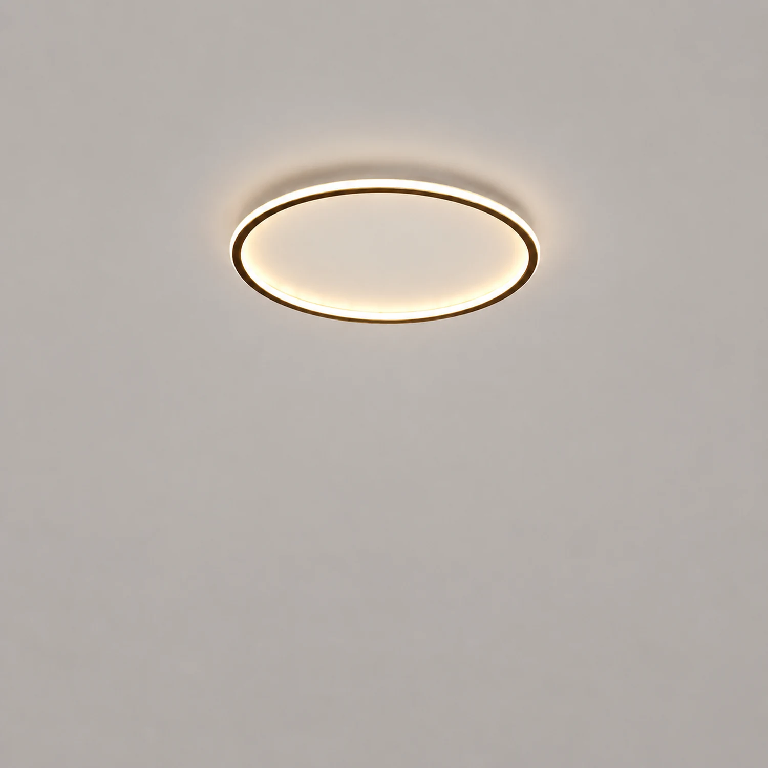 Quinn Flush Mount Ceiling Light Modern LED Round Hollow - Lumpaz
