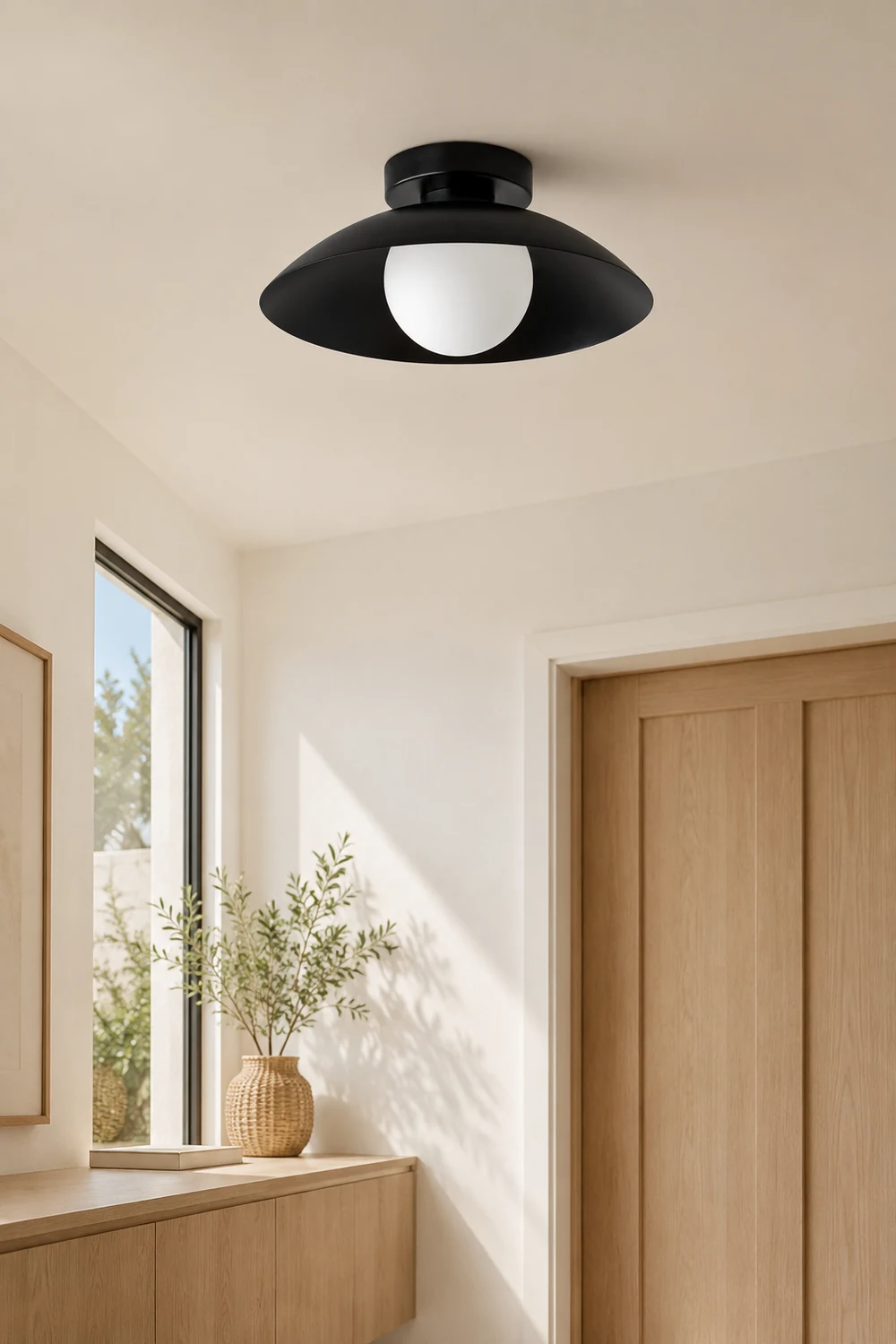 Cairns Modern Creative Flush Mount Ceiling Light Black/Red/Pink/Yellow Bedroom - Lumpaz