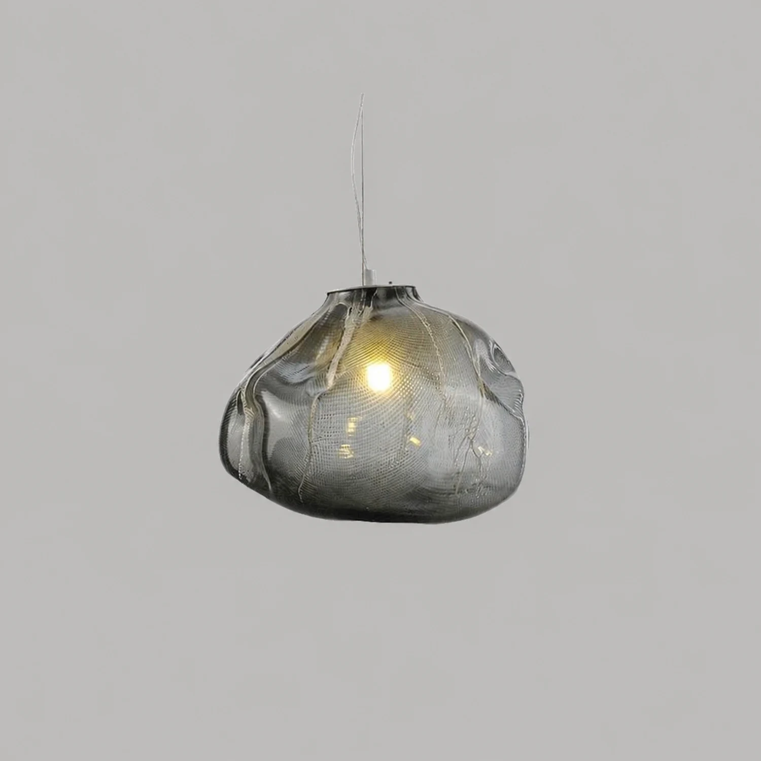 Byers Minimalist Spherical Metal/Glass Pendant Light, 3 Color - Lumpaz