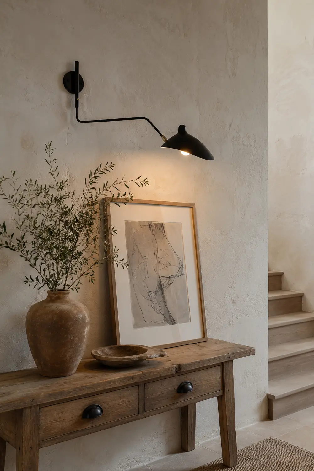 Schmitt Wall Lamp Industry, Metal, Black, Living Room - Lumpaz