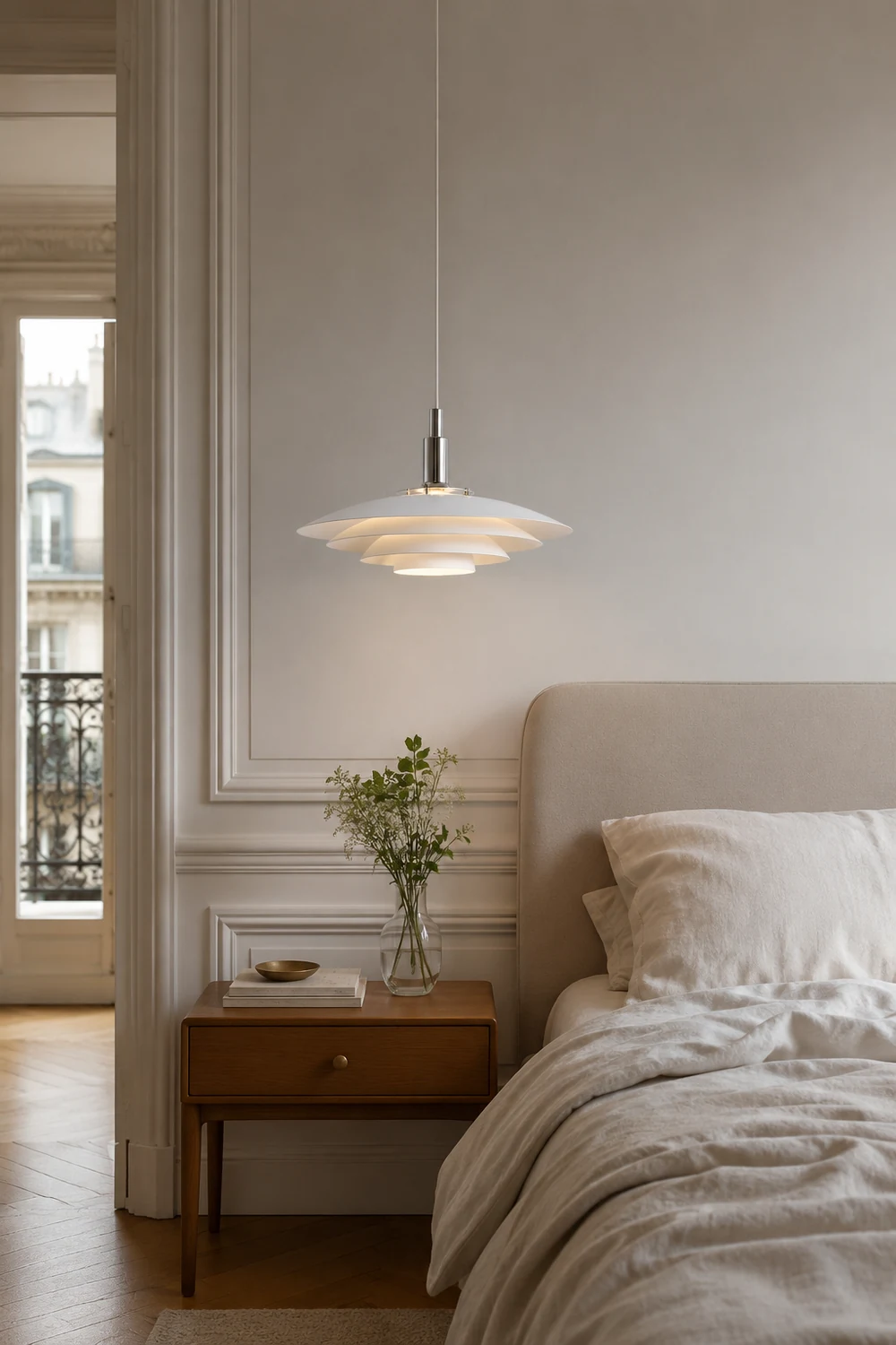 Carins Cluster White Nordic Pendant Light Living Room/Kitchen - Lumpaz