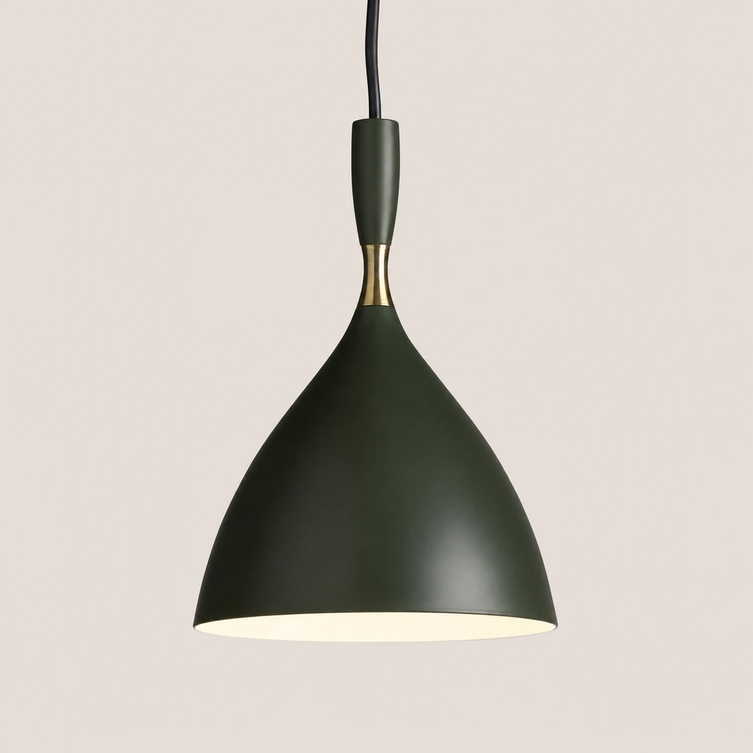 Morandi Metal Colorful Single Pendant Light Bedroom/Living Room - Lumpaz