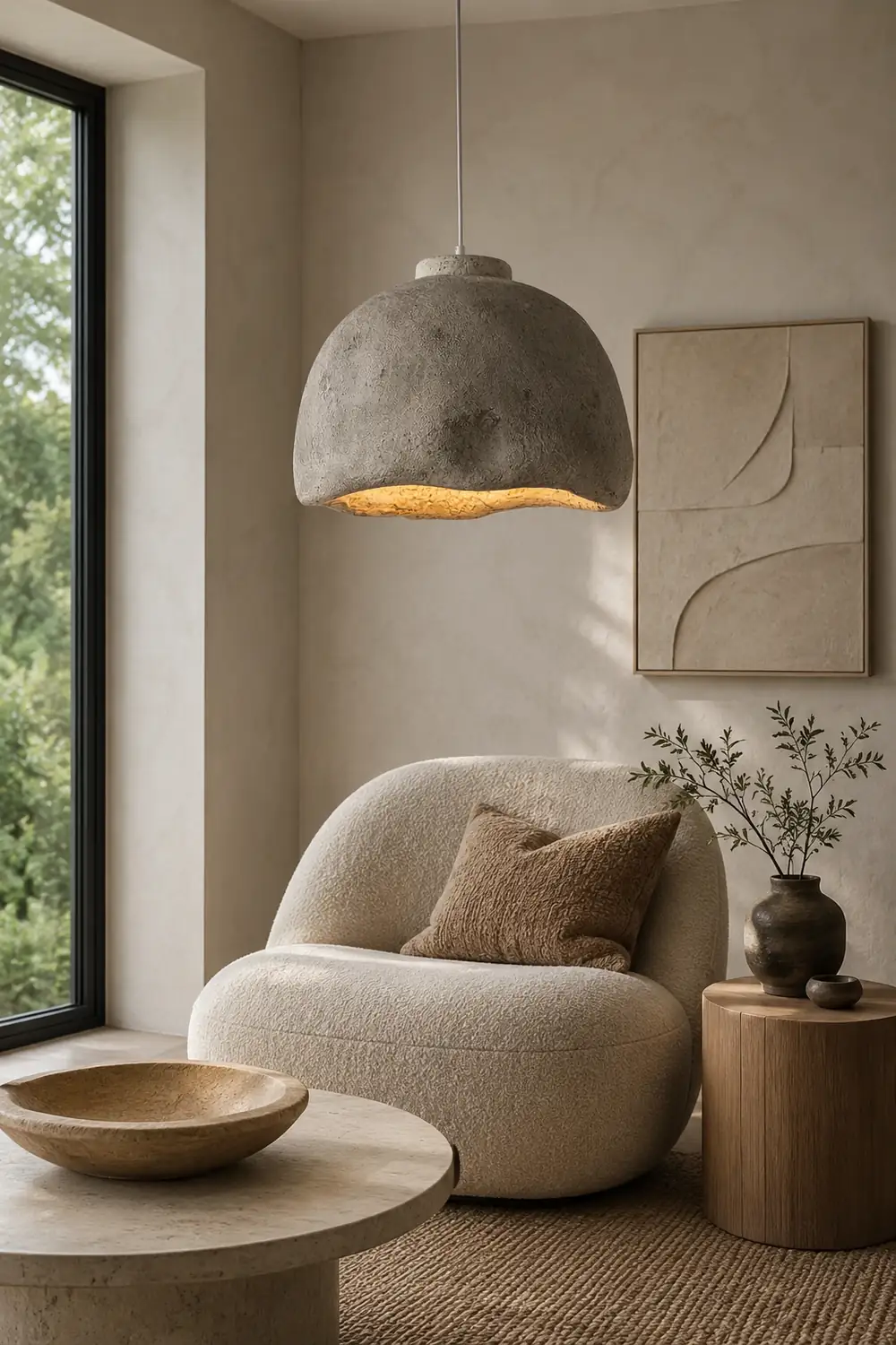 Cairns Pendant Light, 2 Colors, 13.7"/17.7"/23.6" - Lumpaz