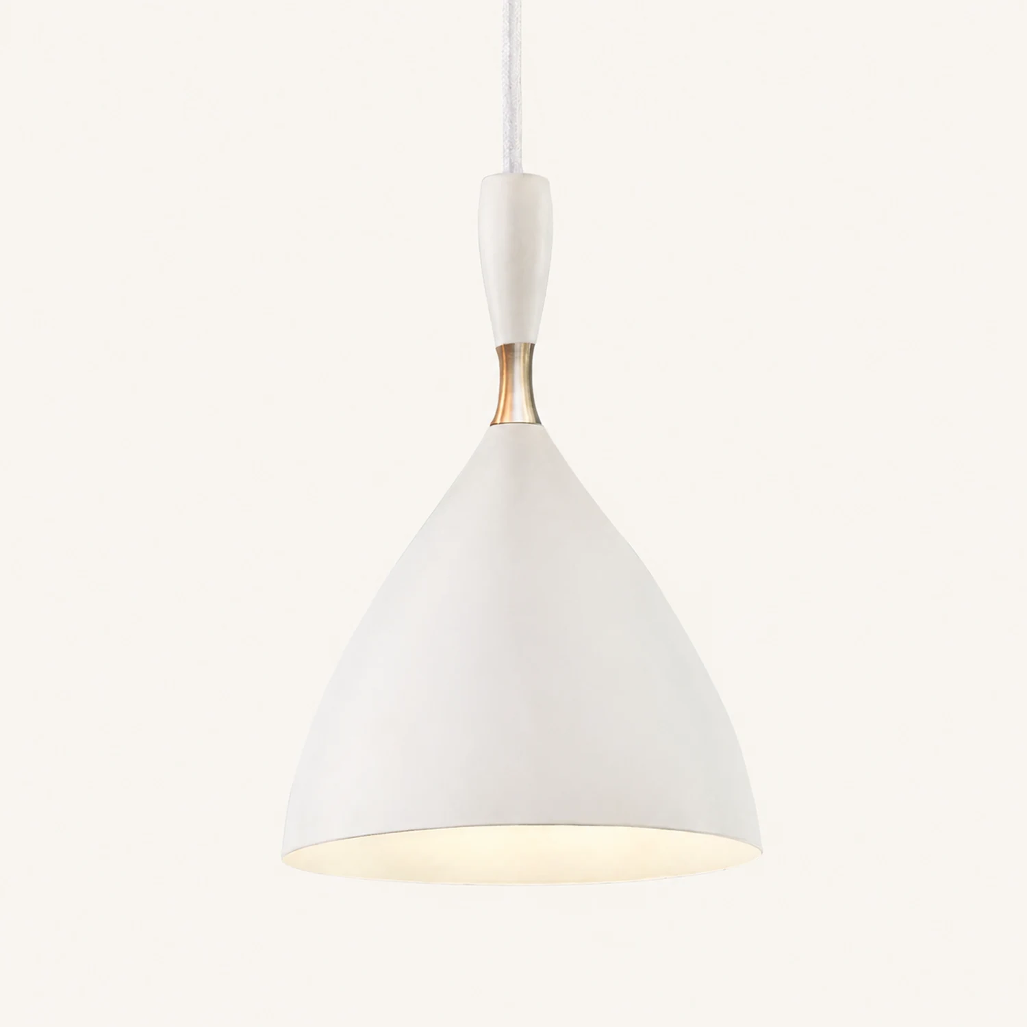 Morandi Metal Colorful Single Pendant Light Bedroom/Living Room - Lumpaz