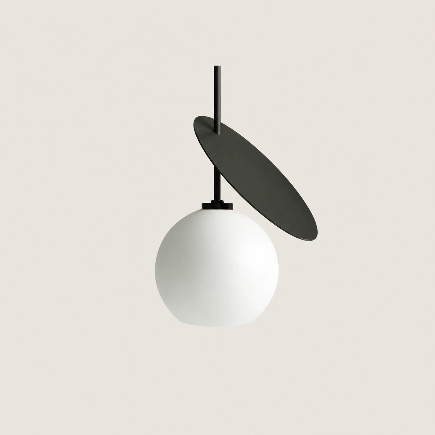 Valentina Cherry Pendant Light, Metal & Glass, 3 Color - Lumpaz