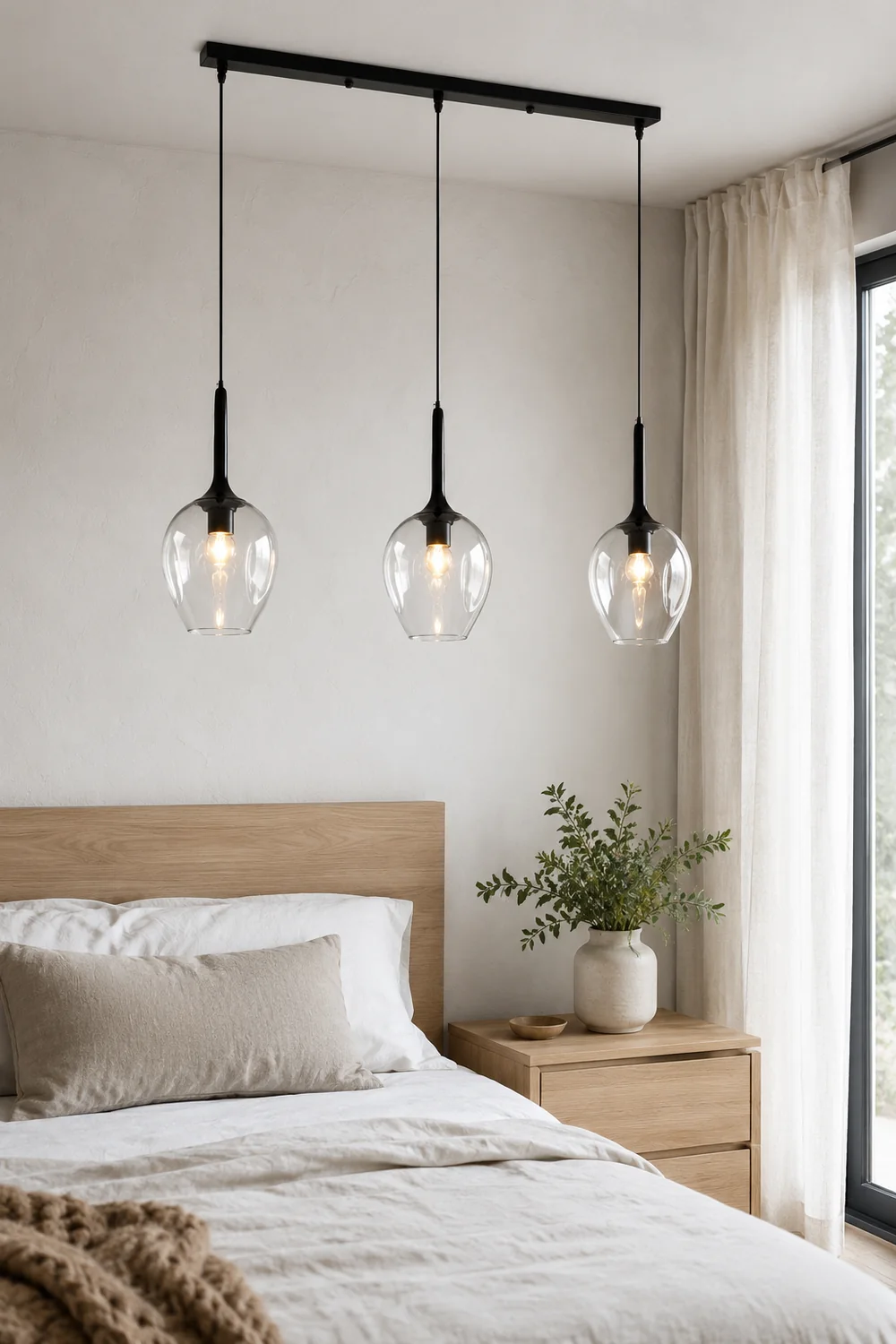 Hailie Modern Globo Glass Pendant Lignt, Clear/Amber/Blue/Gray/Smoke/Gray - Lumpaz