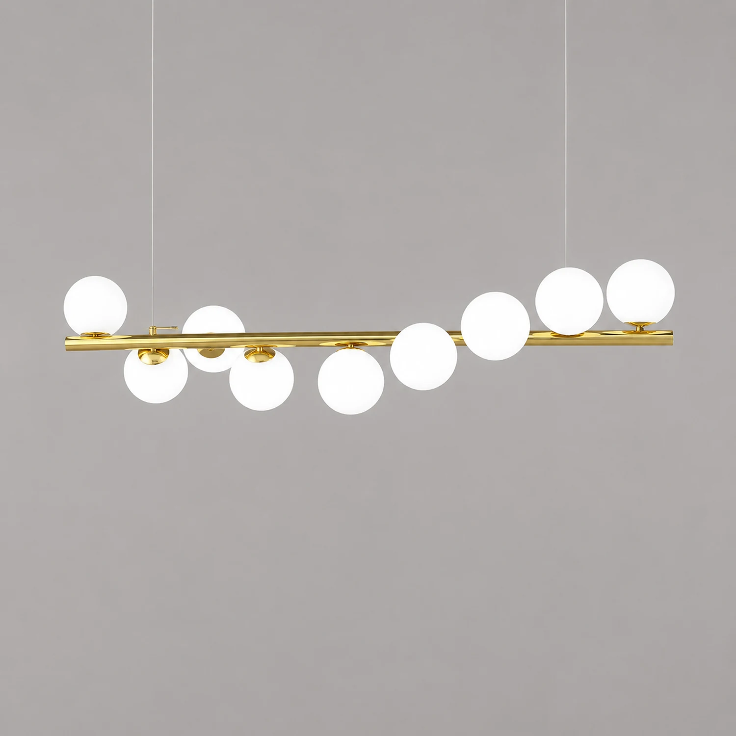 Valentina Nordic Linear LED Pendant Light, 7/9/11 Heads - Lumpaz