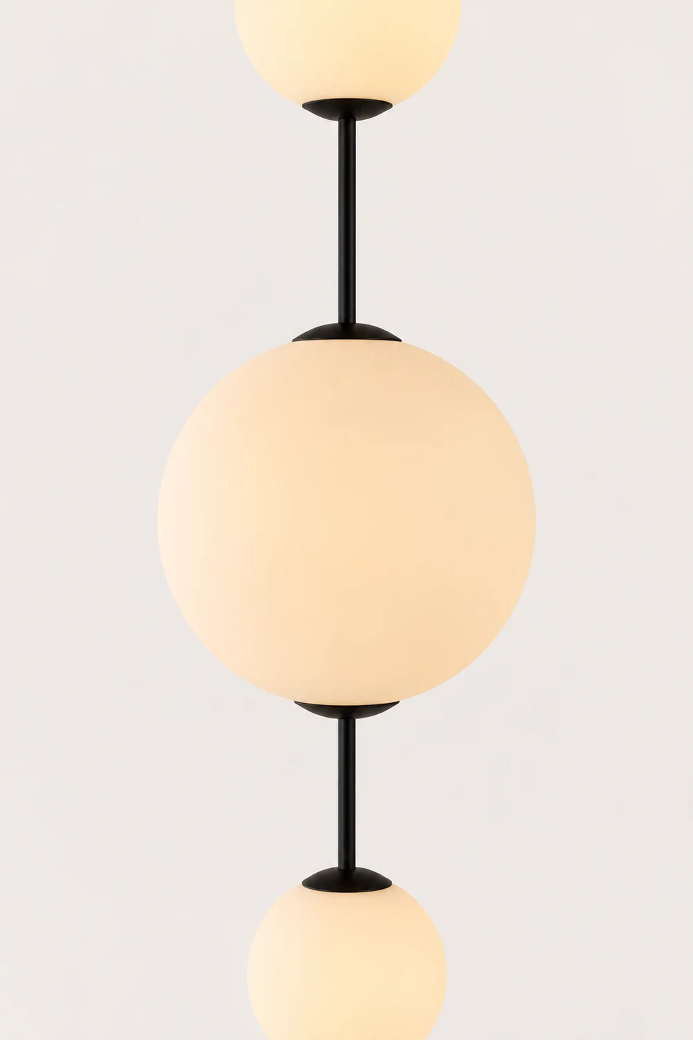 Valentina Creative Ball Pendant Light, Metal & Glass, 3 Styles - Lumpaz