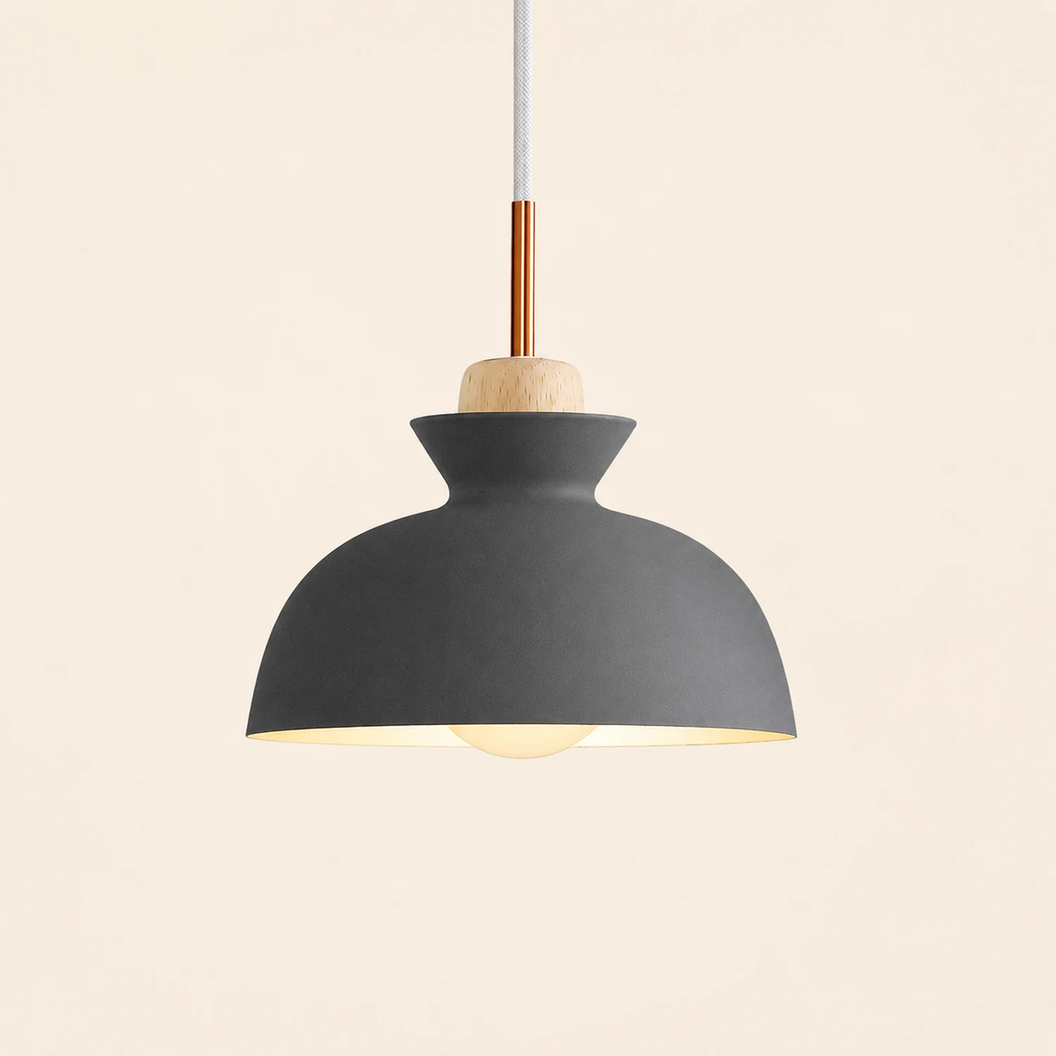 Morandi Pendant Light 3 Colors, 11" - Lumpaz