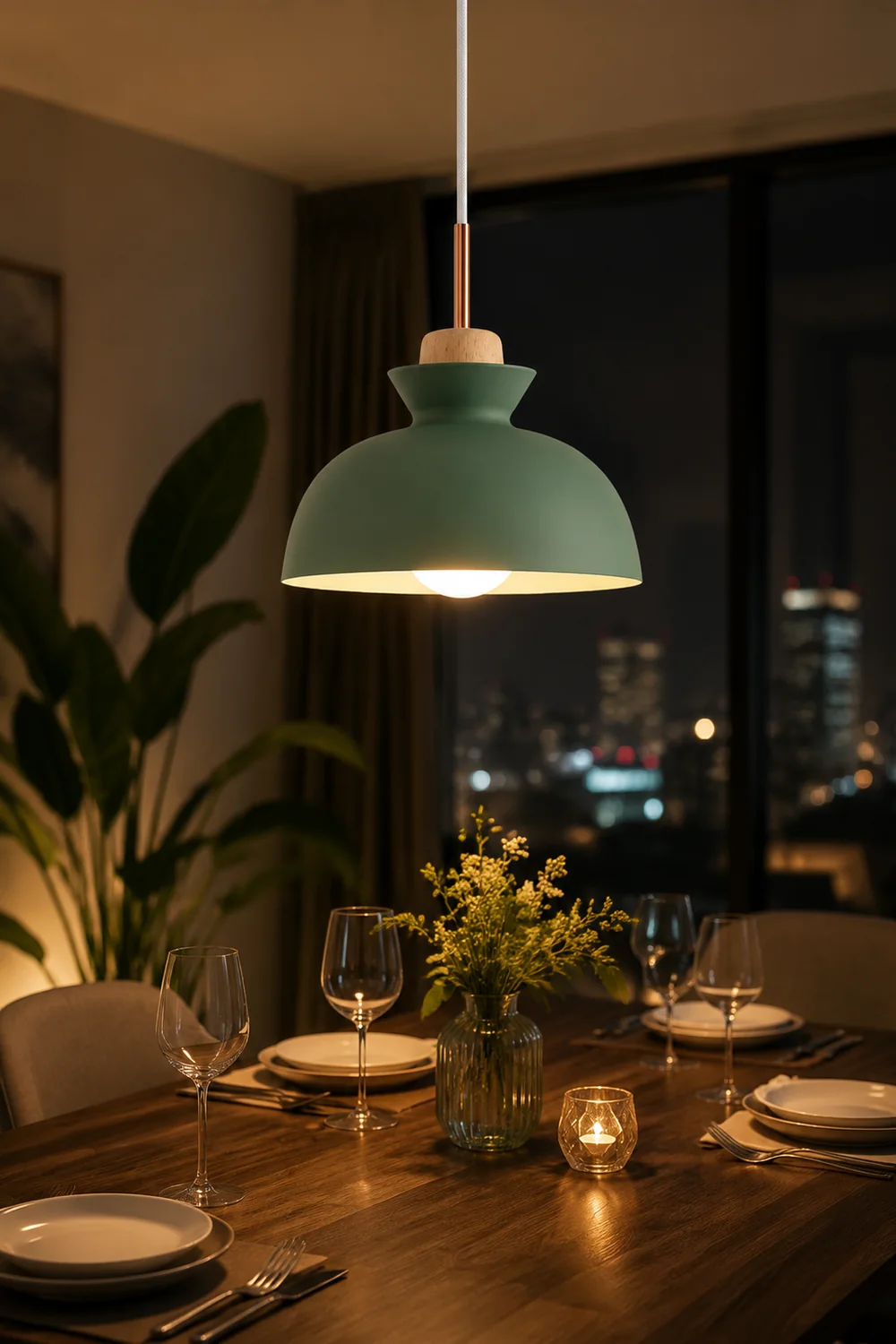 Morandi Pendant Light 3 Colors, 11" - Lumpaz