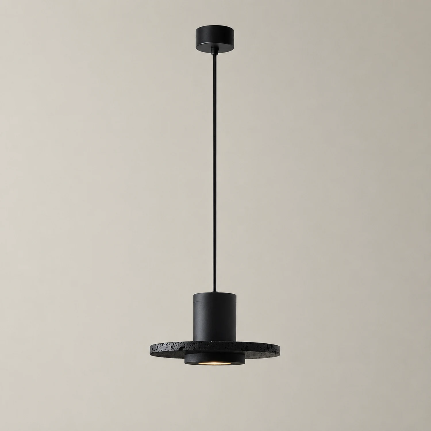 Zaid Black Designer Post-Modern Pendant Light - Lumpaz