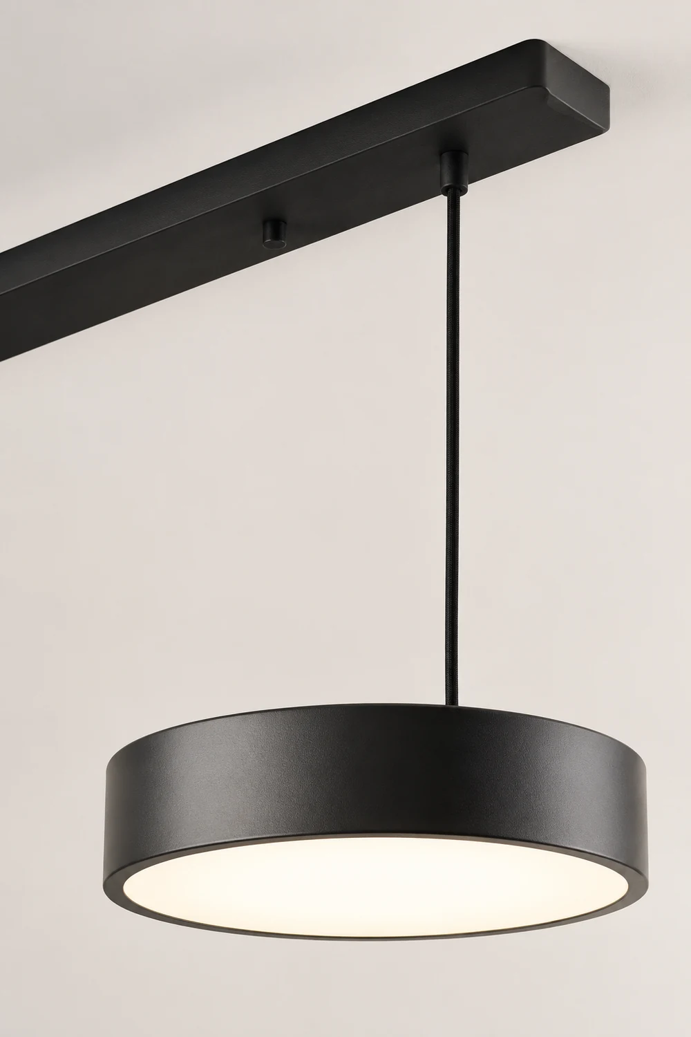 Raheel Pendant Light Cluster Metal/Acrylic, Black/Gold, Bar - Lumpaz