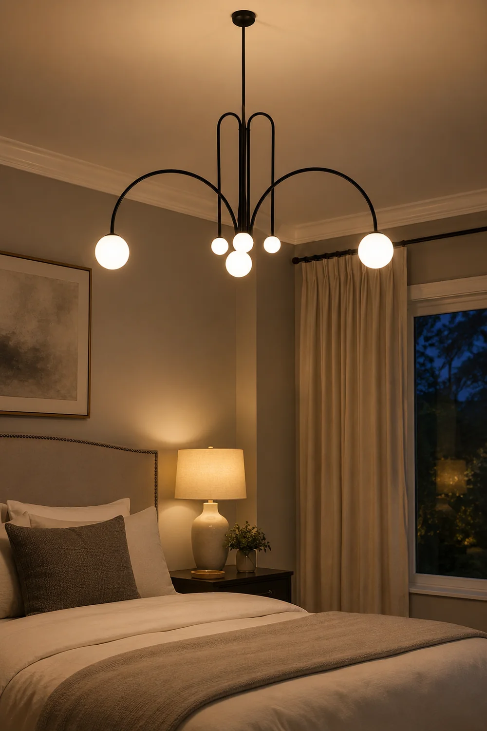 Avi Double Layer White Glass Pendant Light - Lumpaz