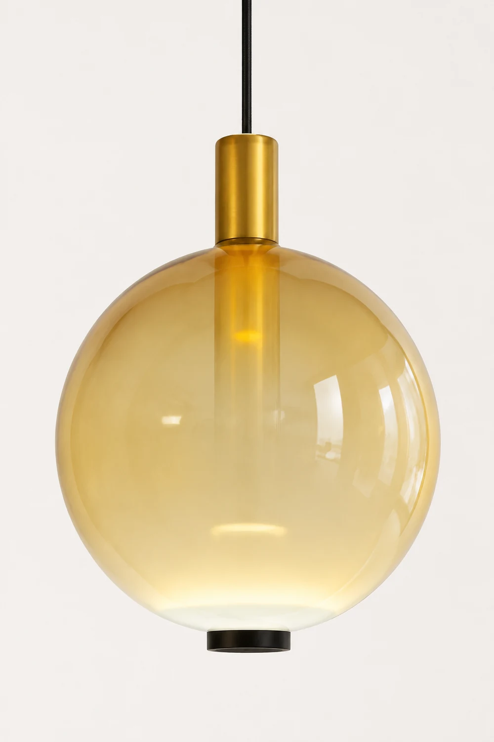 Valentina Elegant Led Pendant Light,  Multicolor, Metal/Glass, Living Room - Lumpaz