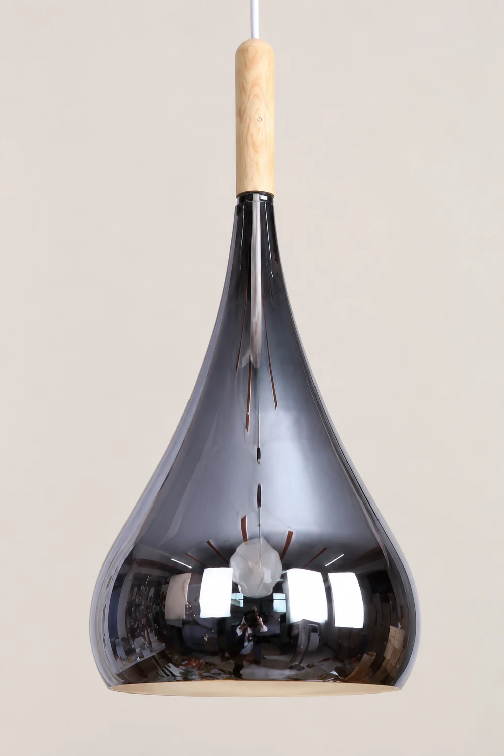 Avi Pendant Light Teardrop Modern, Metal, Rose Gold/Chrome, Kitchen Islands - Lumpaz