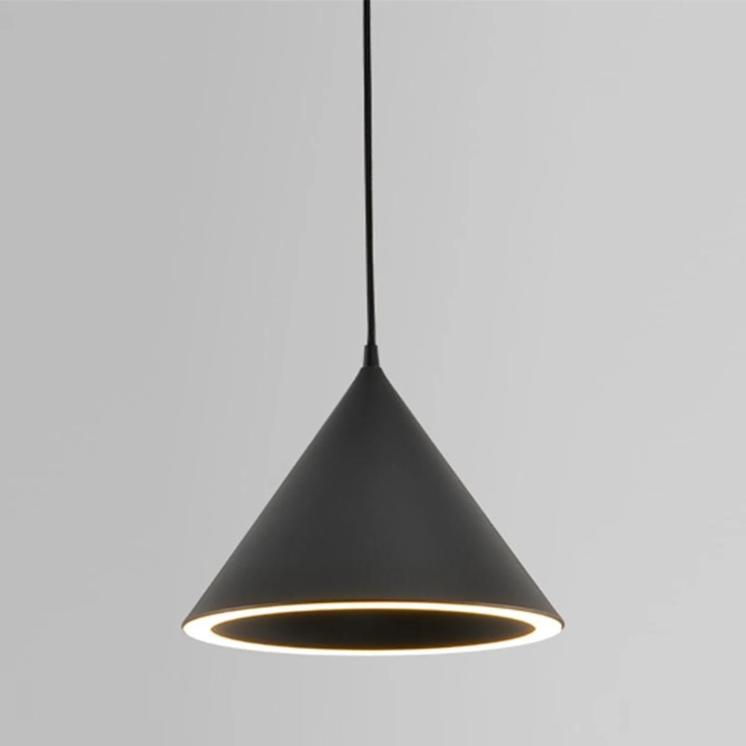Morandi Funnel-Shape LED Pendant Light for Living Room - Lumpaz
