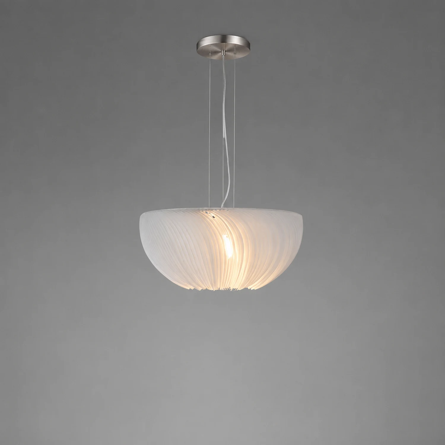Renée Nordic Circle Nature Pendant Light, Living Room/Dining Room - Lumpaz
