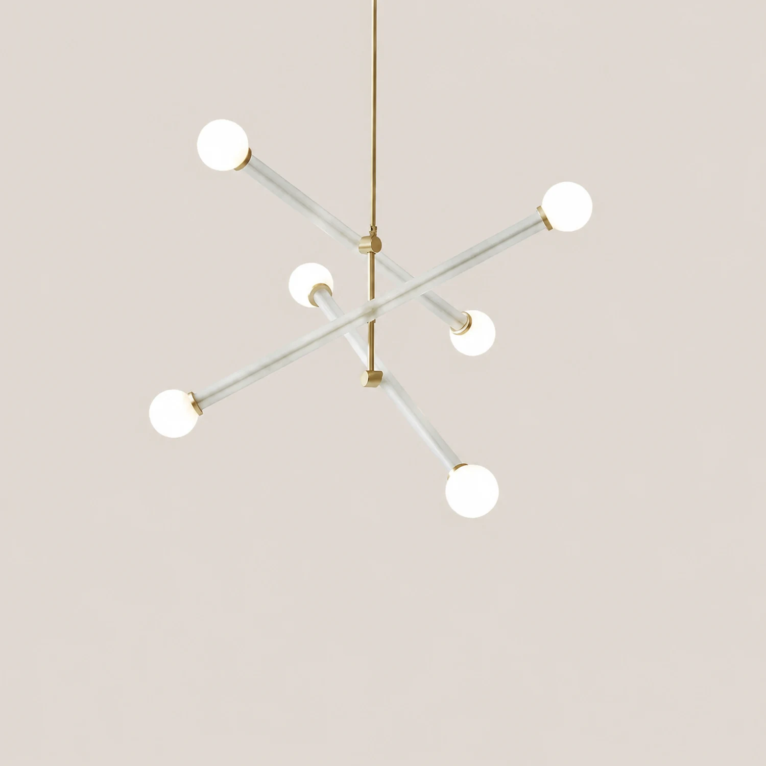 Avi Modern Metal/Glass Creative Children Bedroom Pendant Light Adjustable - Lumpaz
