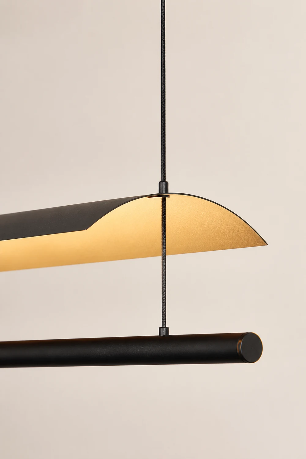 Edge Minimalist Linear Metal Pendant Light - Lumpaz