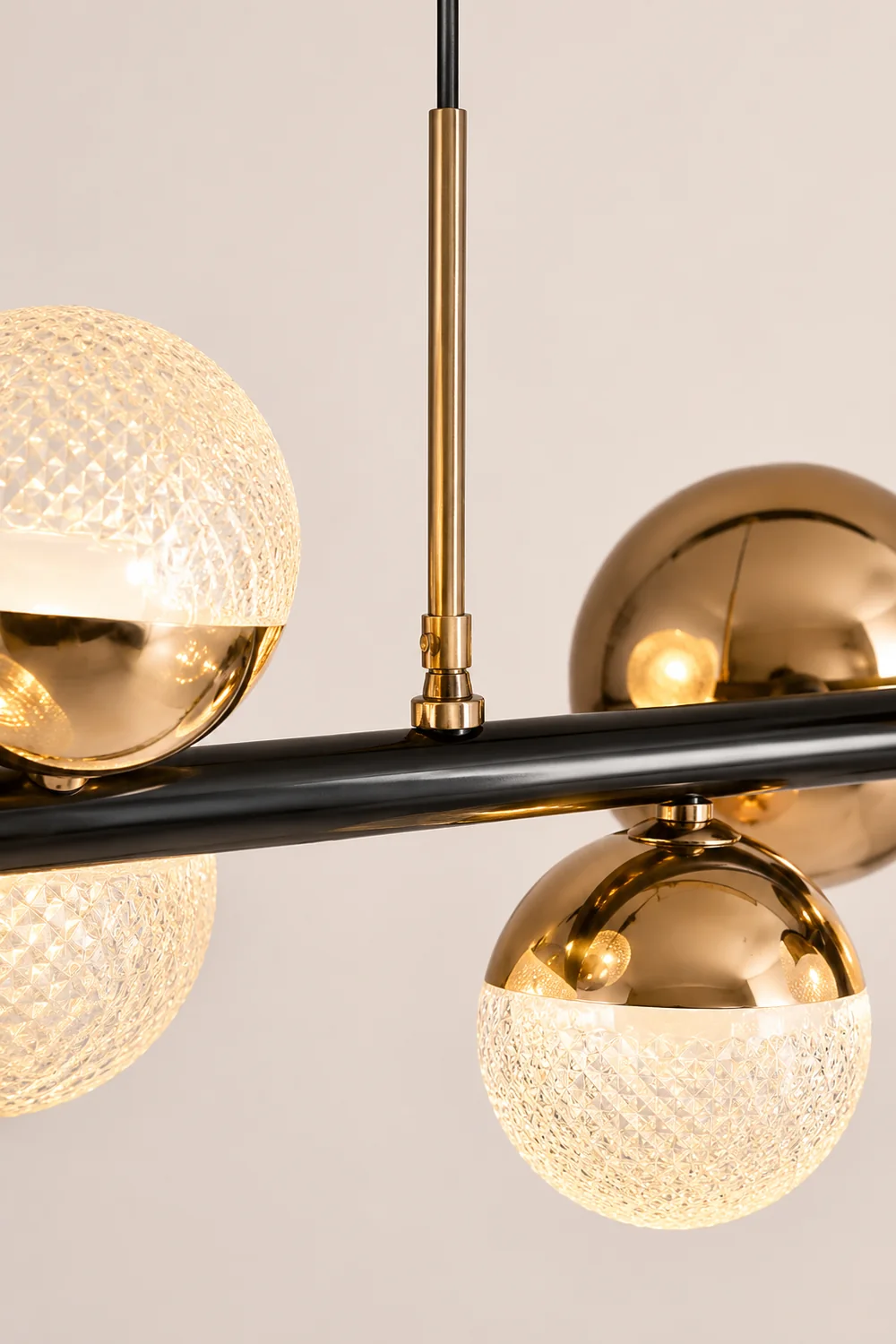Valentina Glass Modern Bubbles Pendant Light - Lumpaz