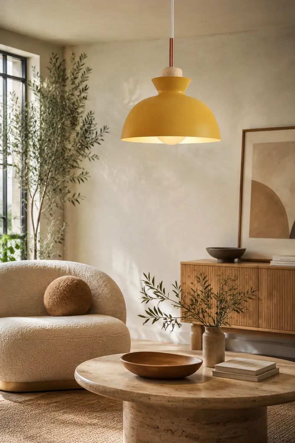Morandi Pendant Light 3 Colors, 11" - Lumpaz