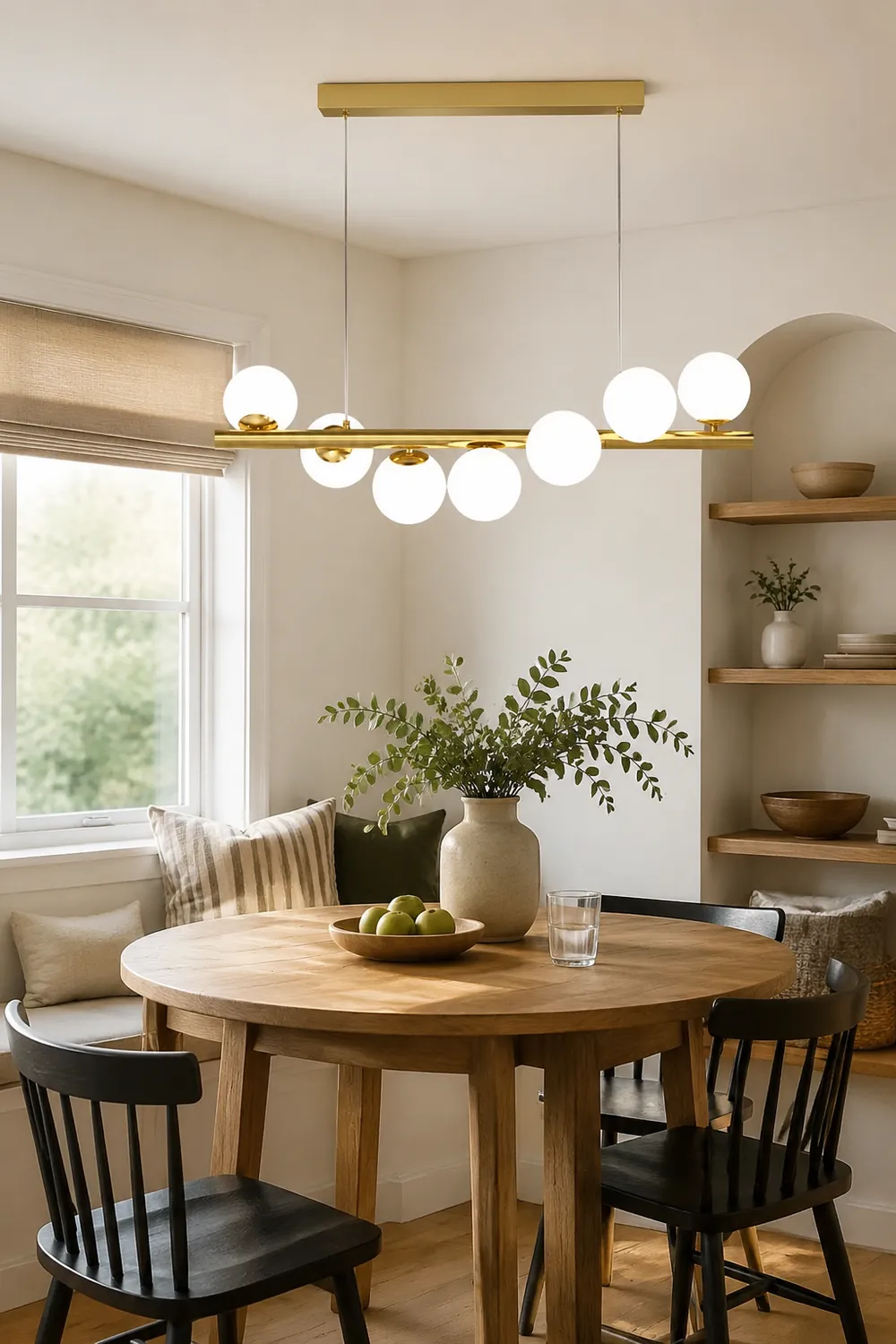 Valentina Nordic Linear LED Pendant Light, 7/9/11 Heads - Lumpaz