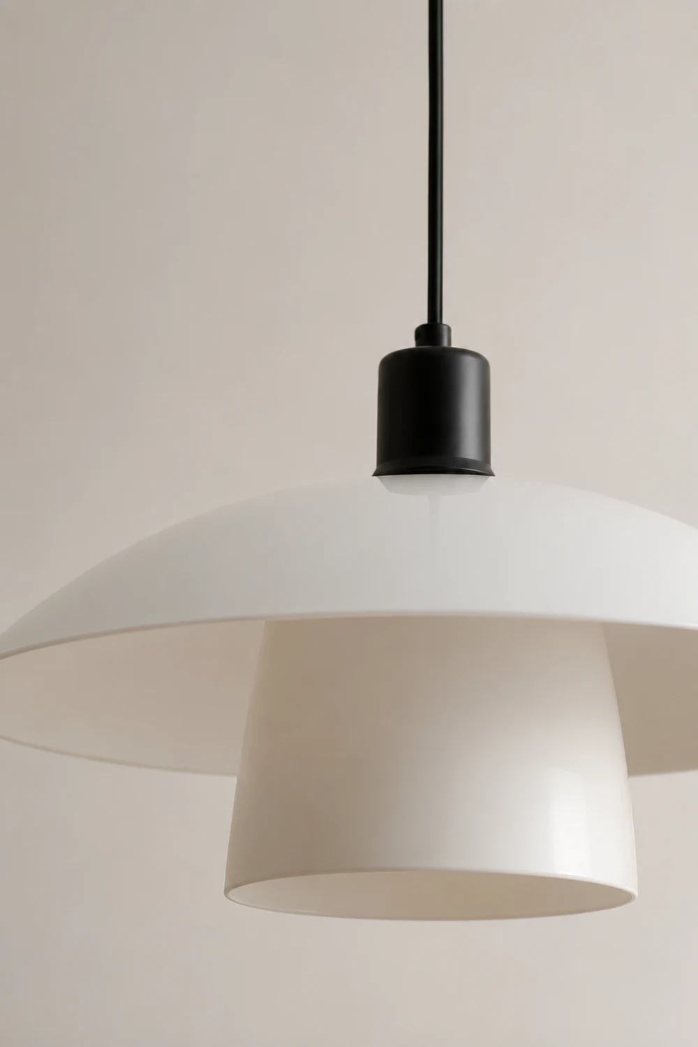 Carins White Pendant Light - Lumpaz