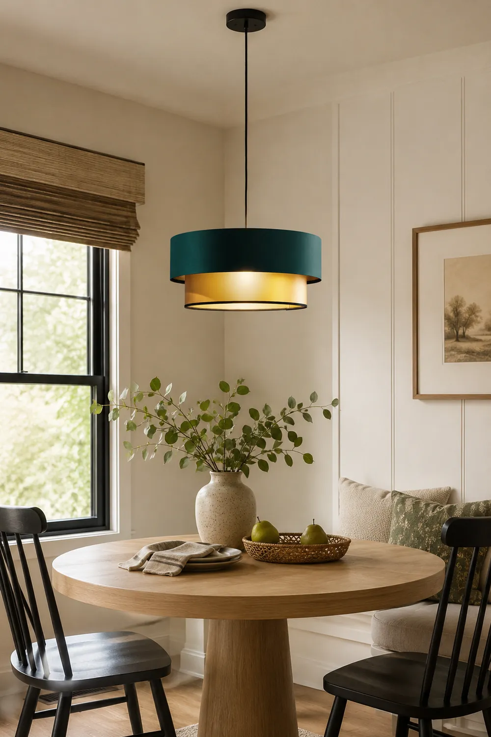 Morandi Double-layer Pendant Light Bedroom, Living Room - Lumpaz
