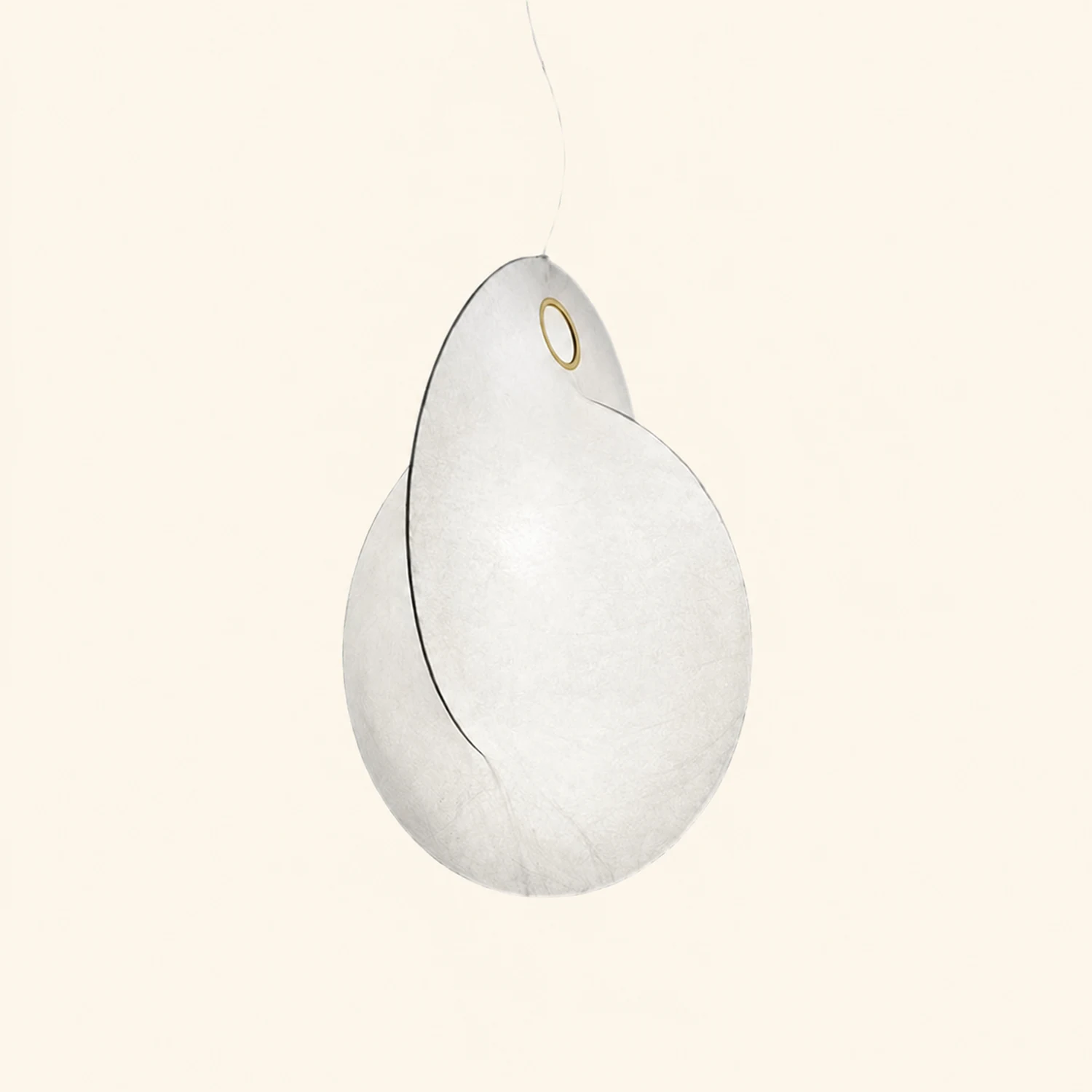 Renée Pendant Light, Fabric, 19.6" - Lumpaz
