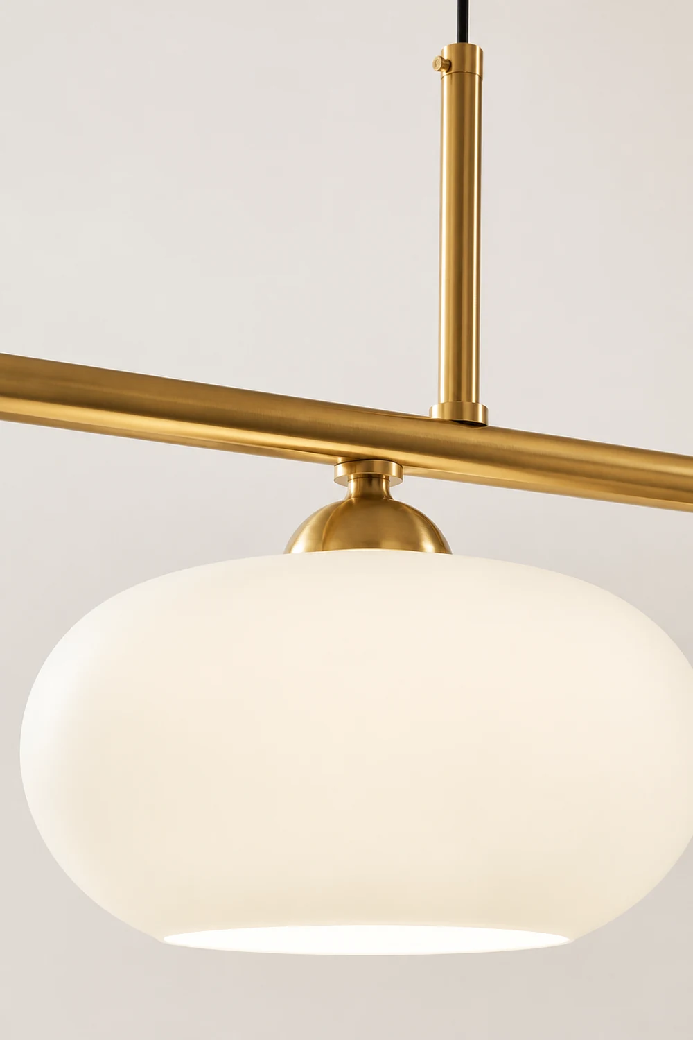 Hailie Cream Cluster Pendant Light, 3 Heads - Lumpaz