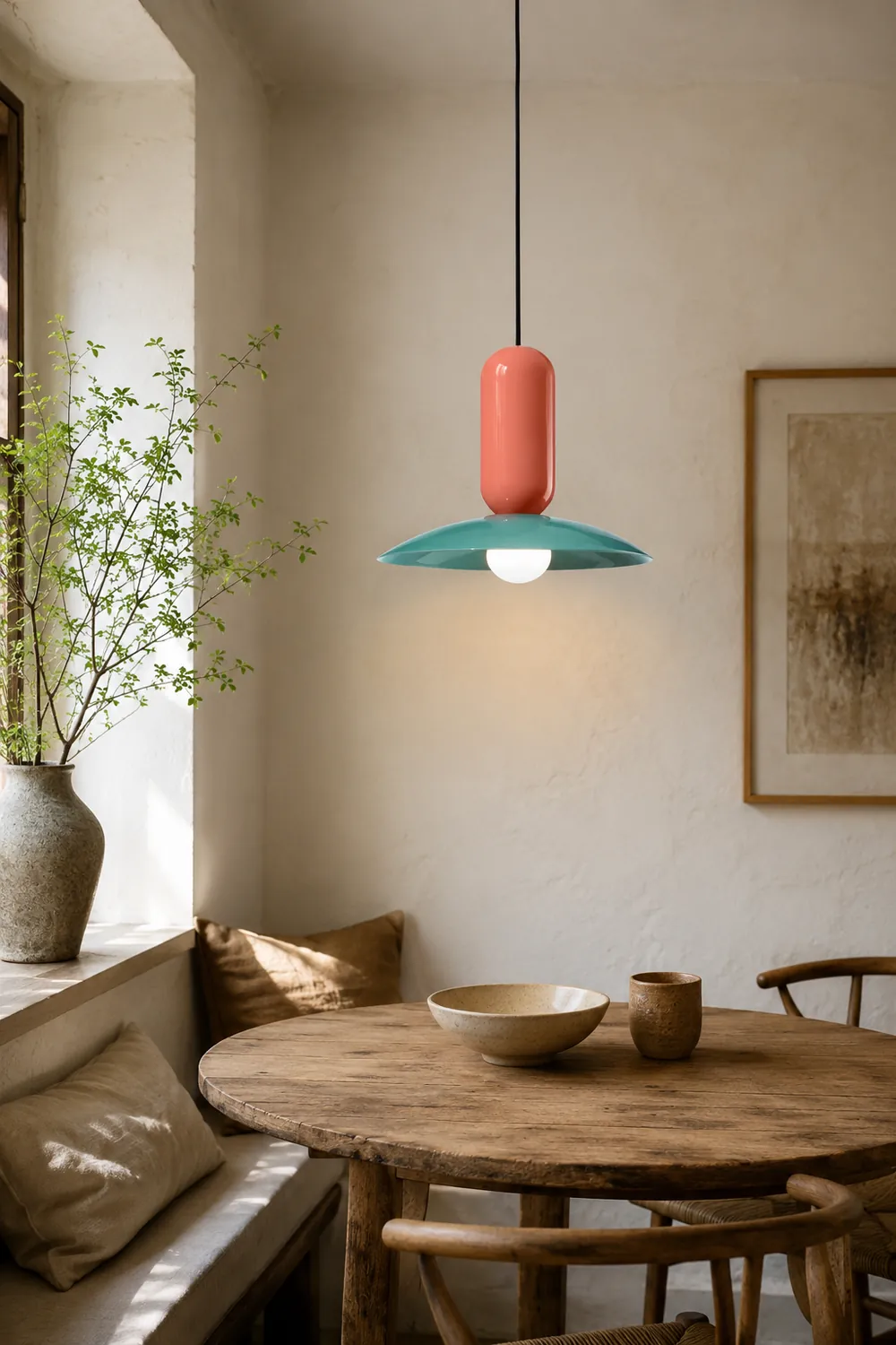Morandi Nordic Creative Colorful Pendant Light, Metal - Lumpaz