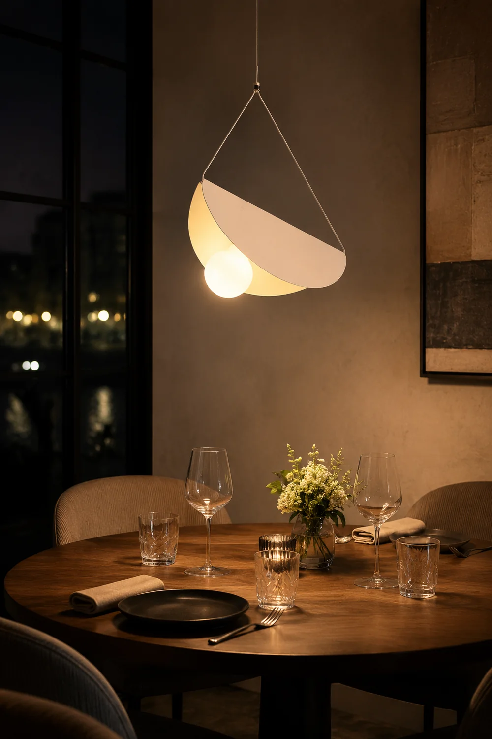 Eveline Pendant Light, 7 Color, Bedroom - Lumpaz