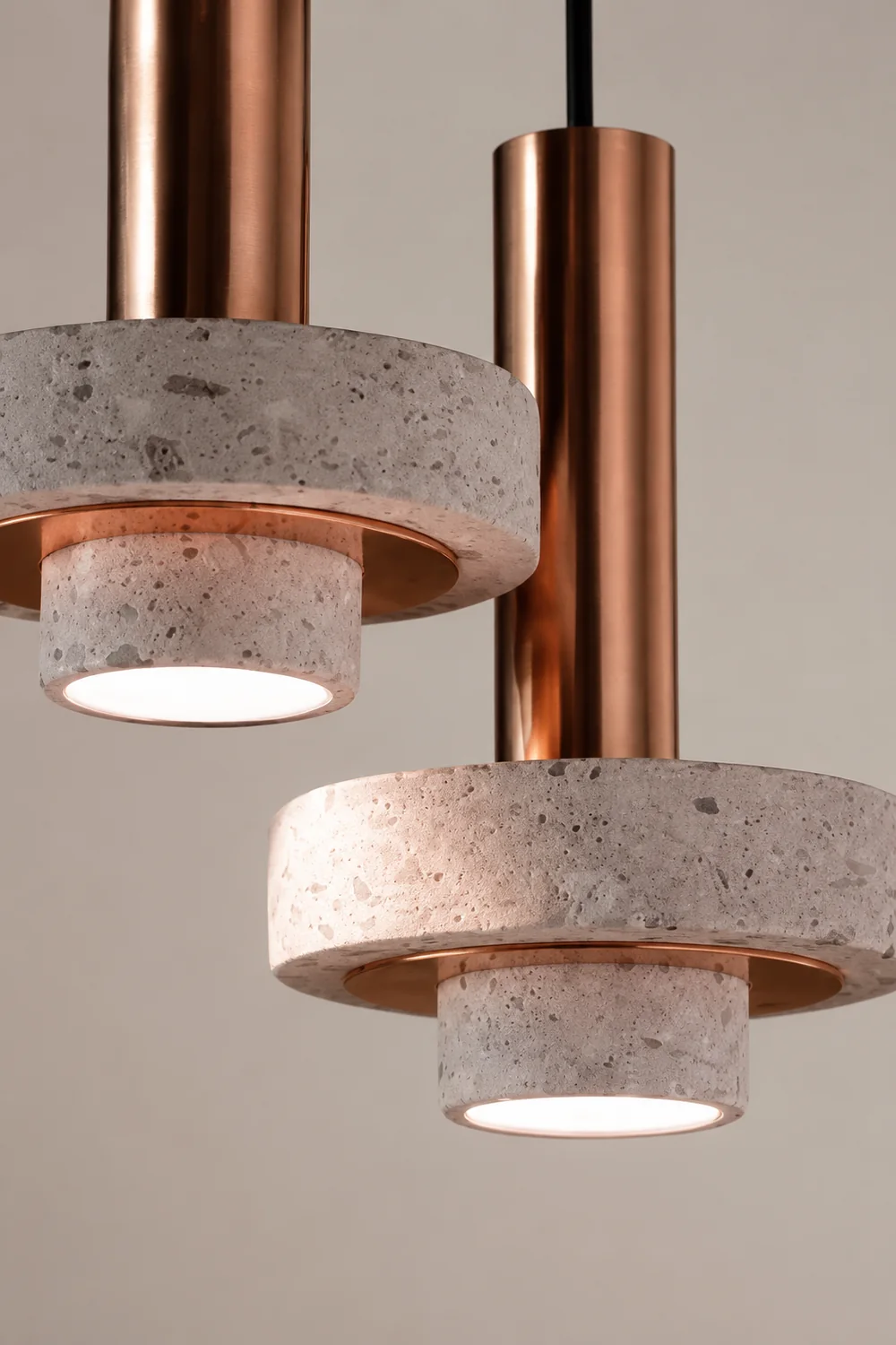 Zaid Modern LED Art Deco Colorful Pendant Light, Terrazzo - Lumpaz