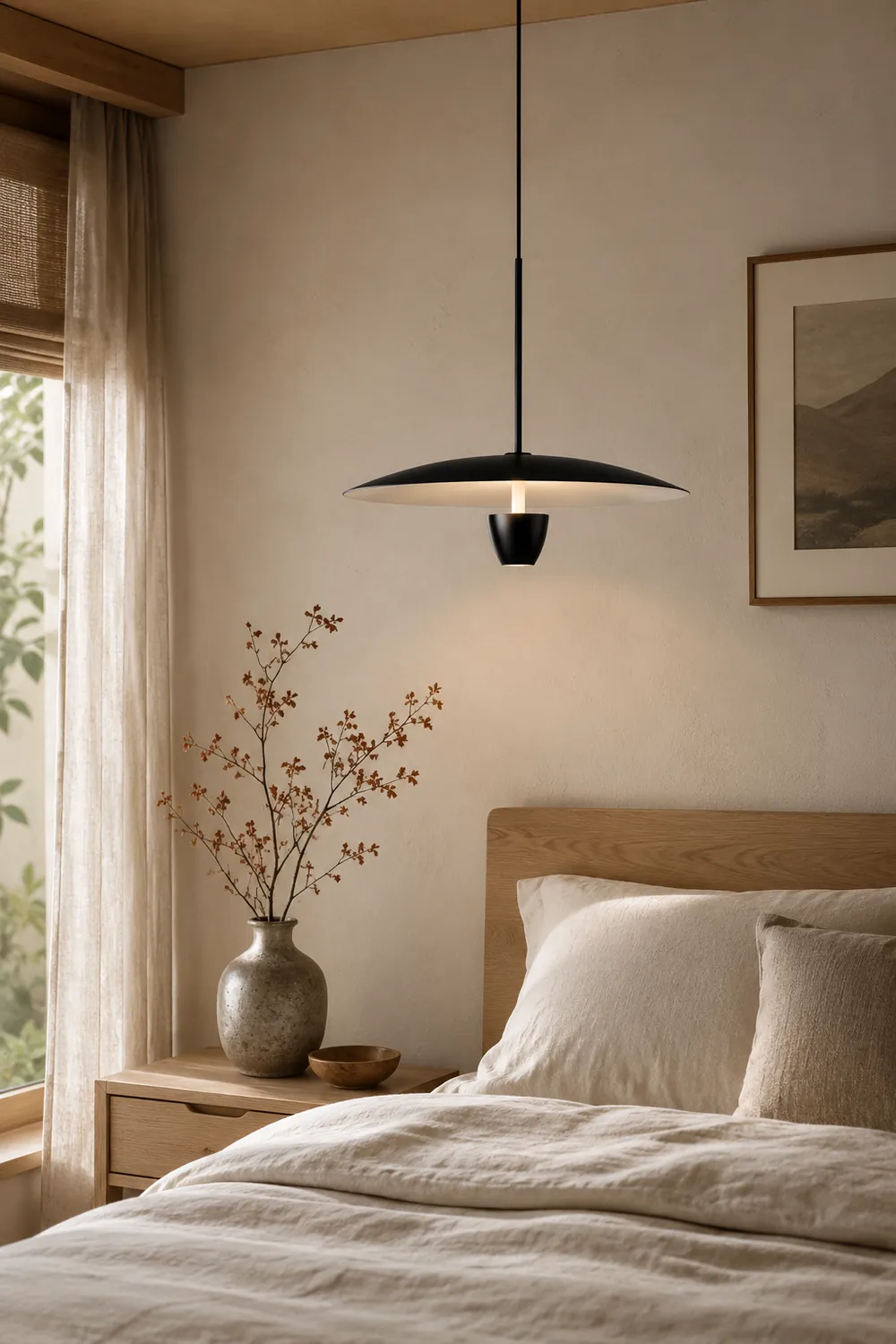 Carins Modern Nordic Metal Pendant Light, Black - Lumpaz