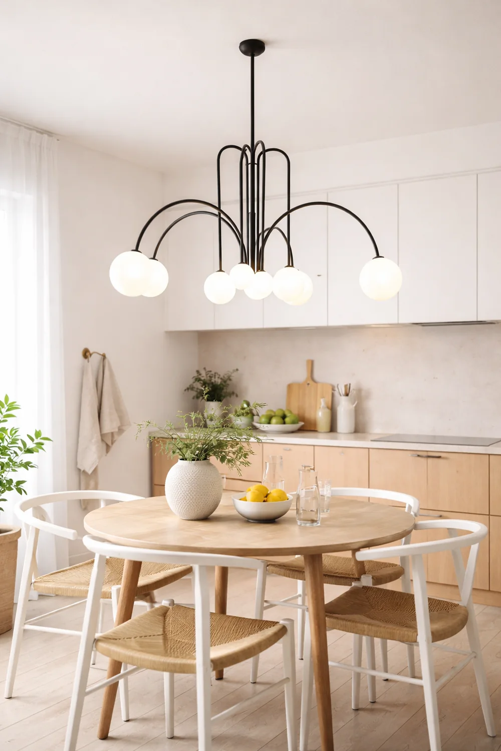Avi Double Layer White Glass Pendant Light - Lumpaz