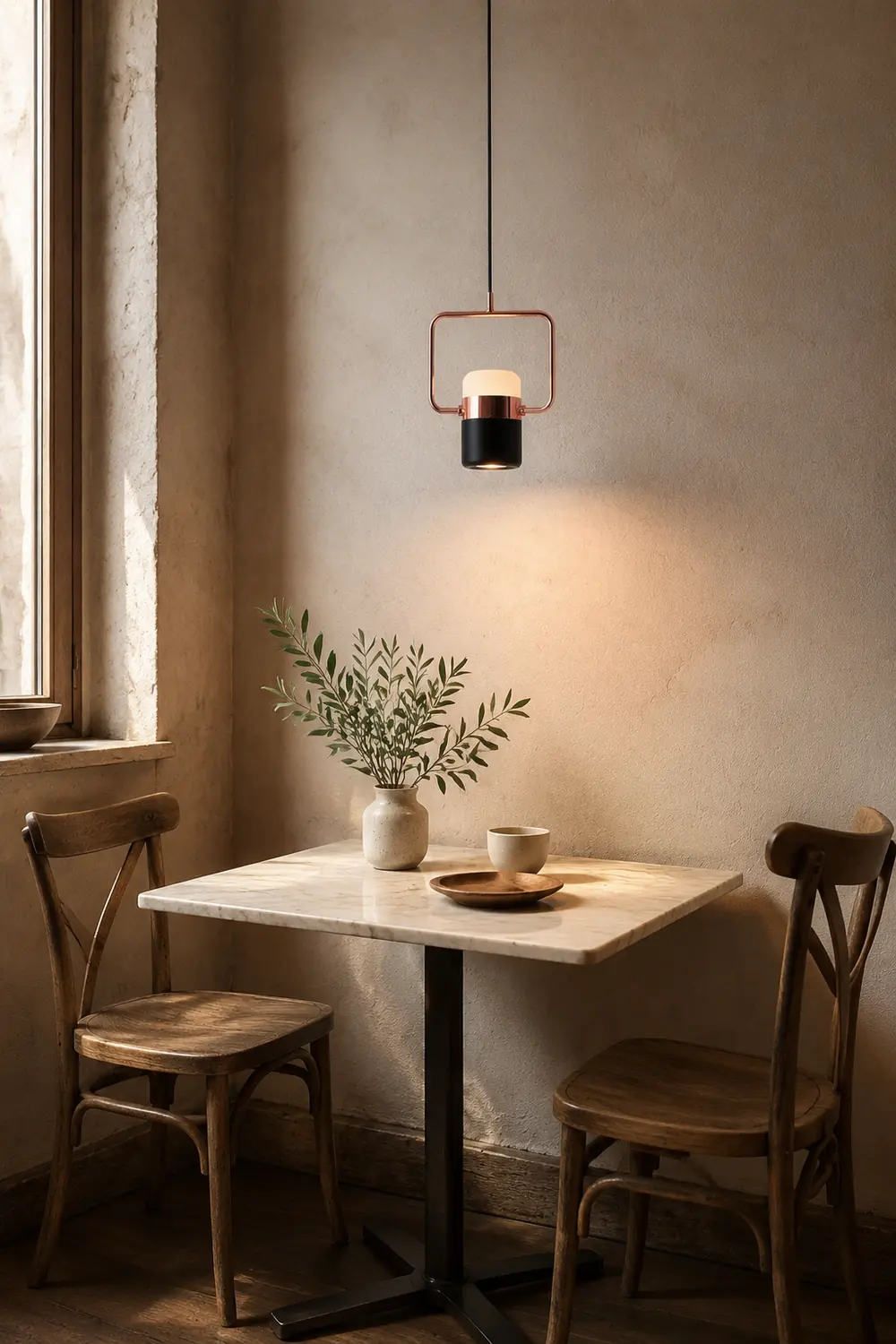 Cooley Modern Industrial Scandinavian Metal/Glass Pendant Light，White/Black - Lumpaz