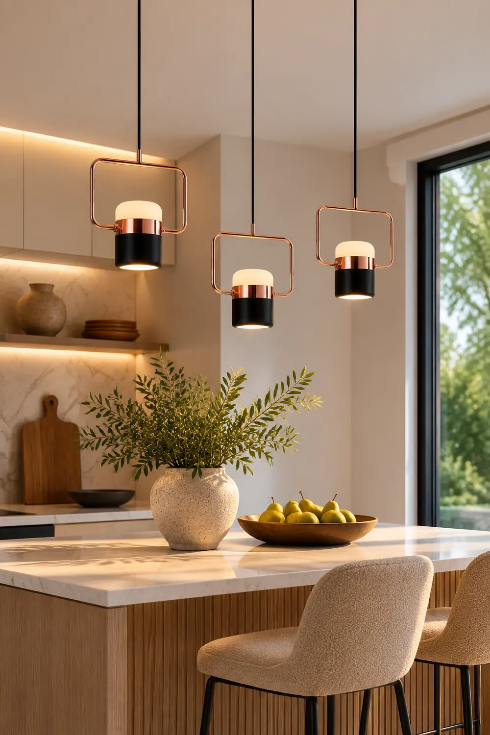 Cooley Modern Industrial Scandinavian Metal/Glass Pendant Light，White/Black - Lumpaz