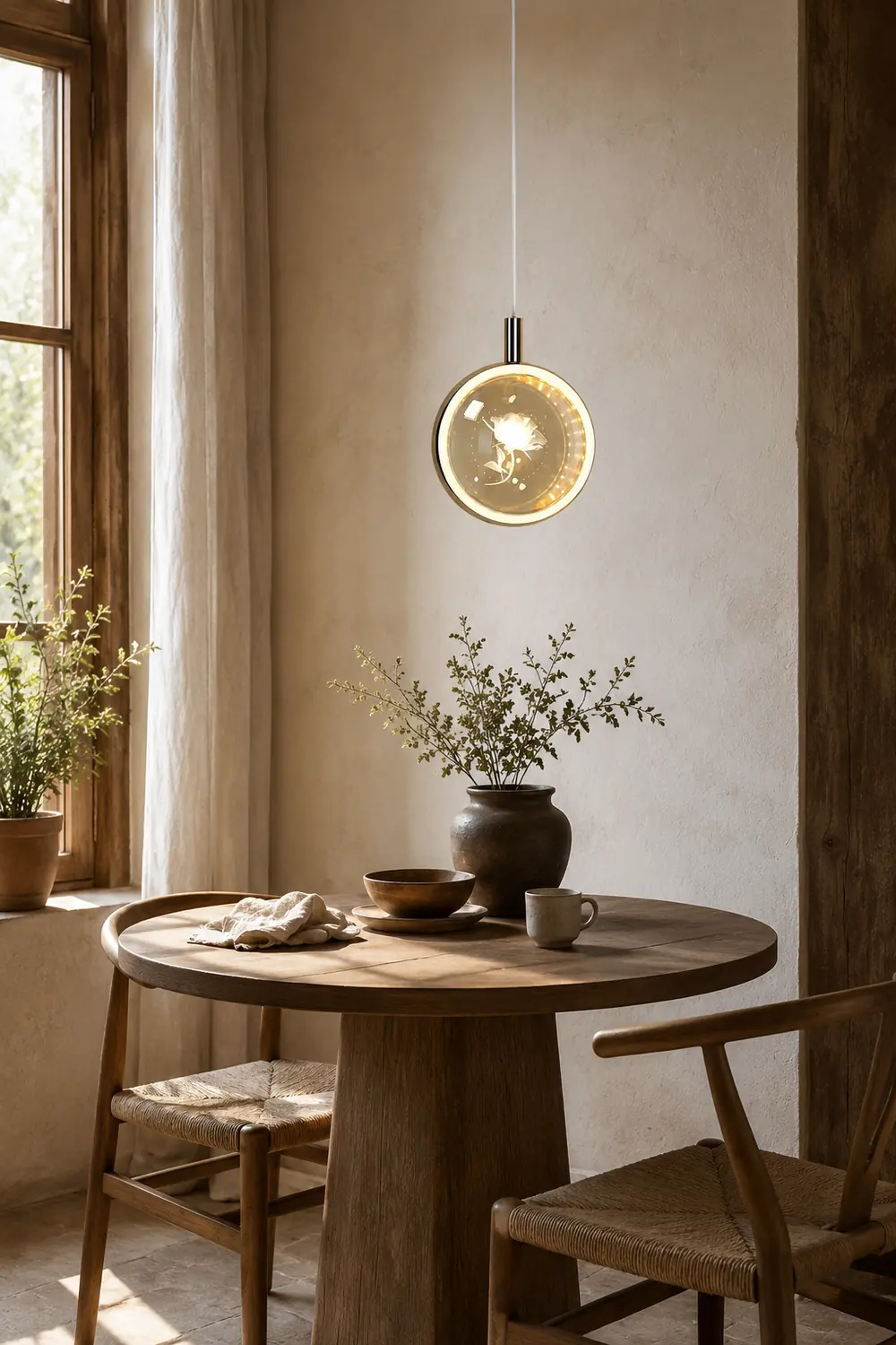 Kady Modern LED Pendant Light Crystal/Metal Living Room/Bedroom - Lumpaz