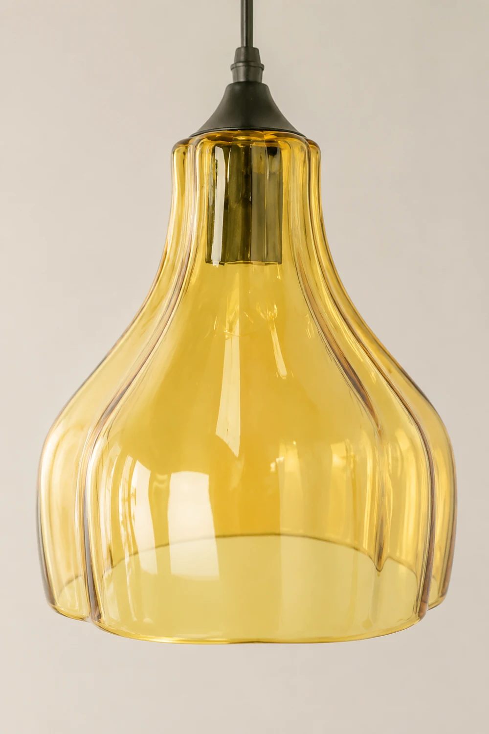 Morandi Contemporary Pendant Light, Clear/Yellow/Green - Lumpaz